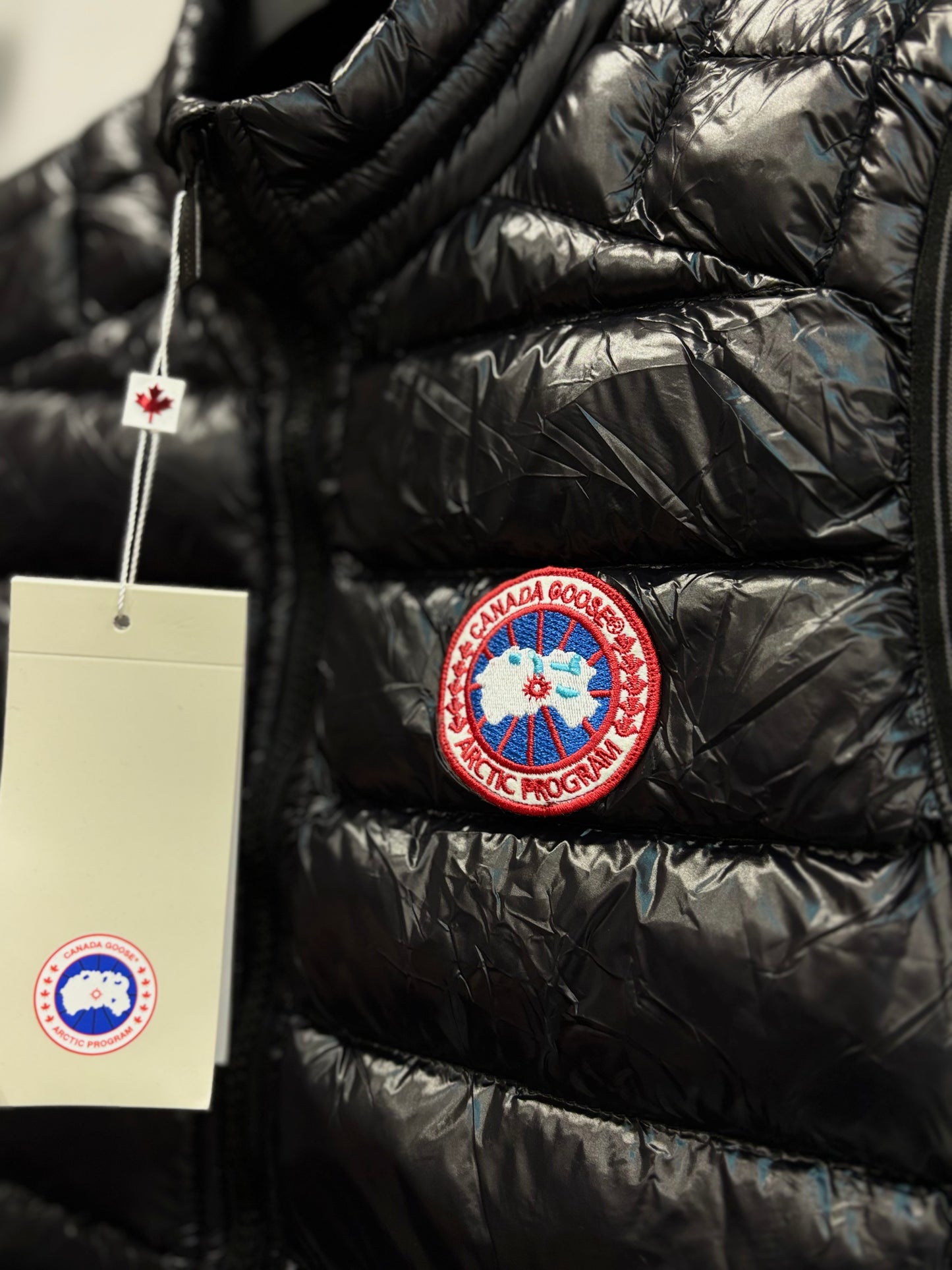 Canada Goose black sleeveless