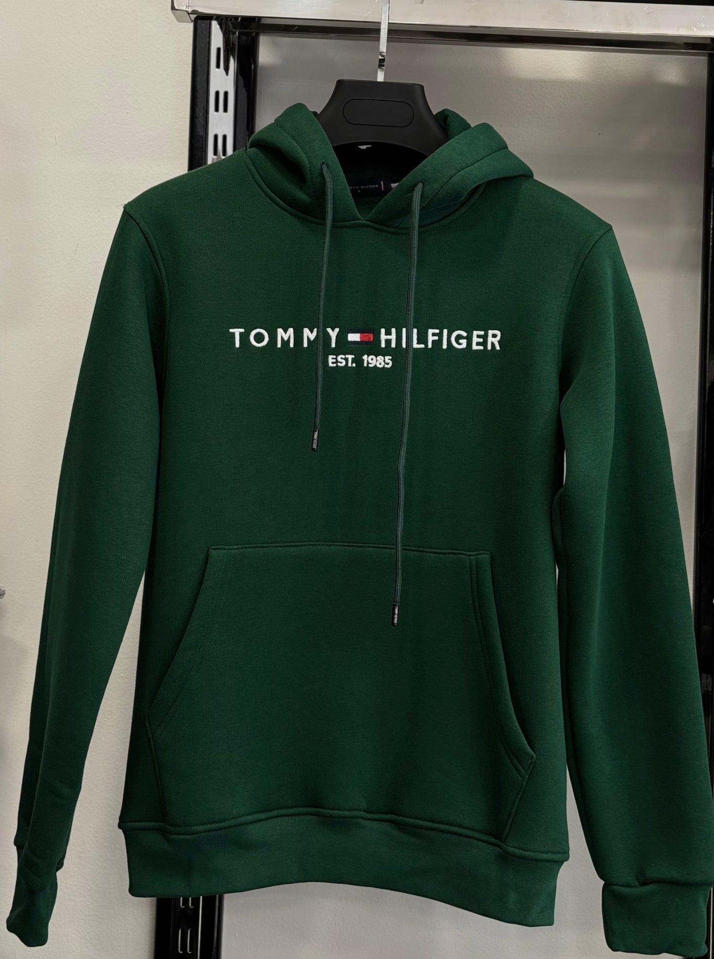 Tommy Hilfiger green hoodie