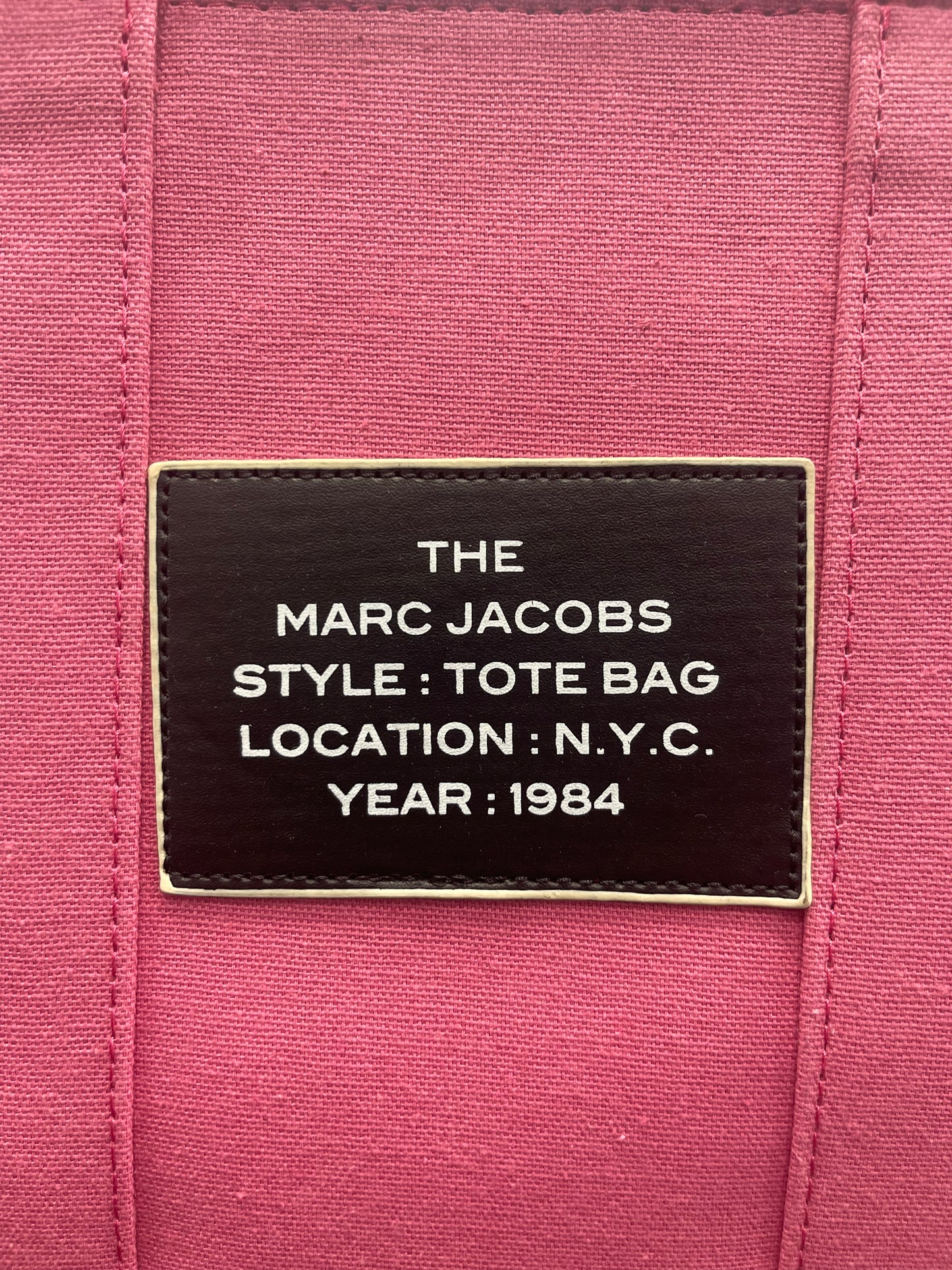 The Tote Bag-Marc Jacobs Medium pink bag