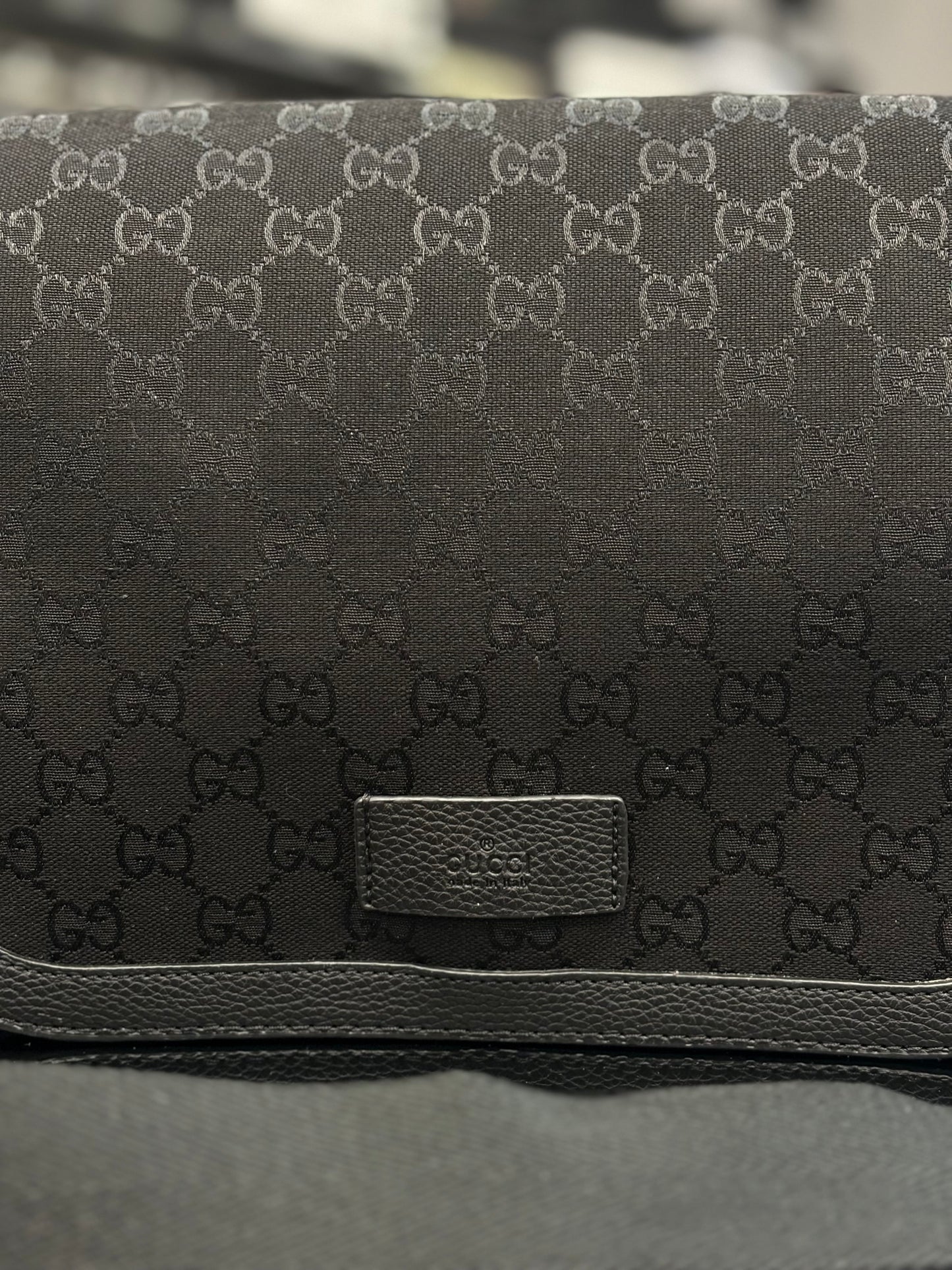 Gucci Black τσάντα ωμού/χιαστί