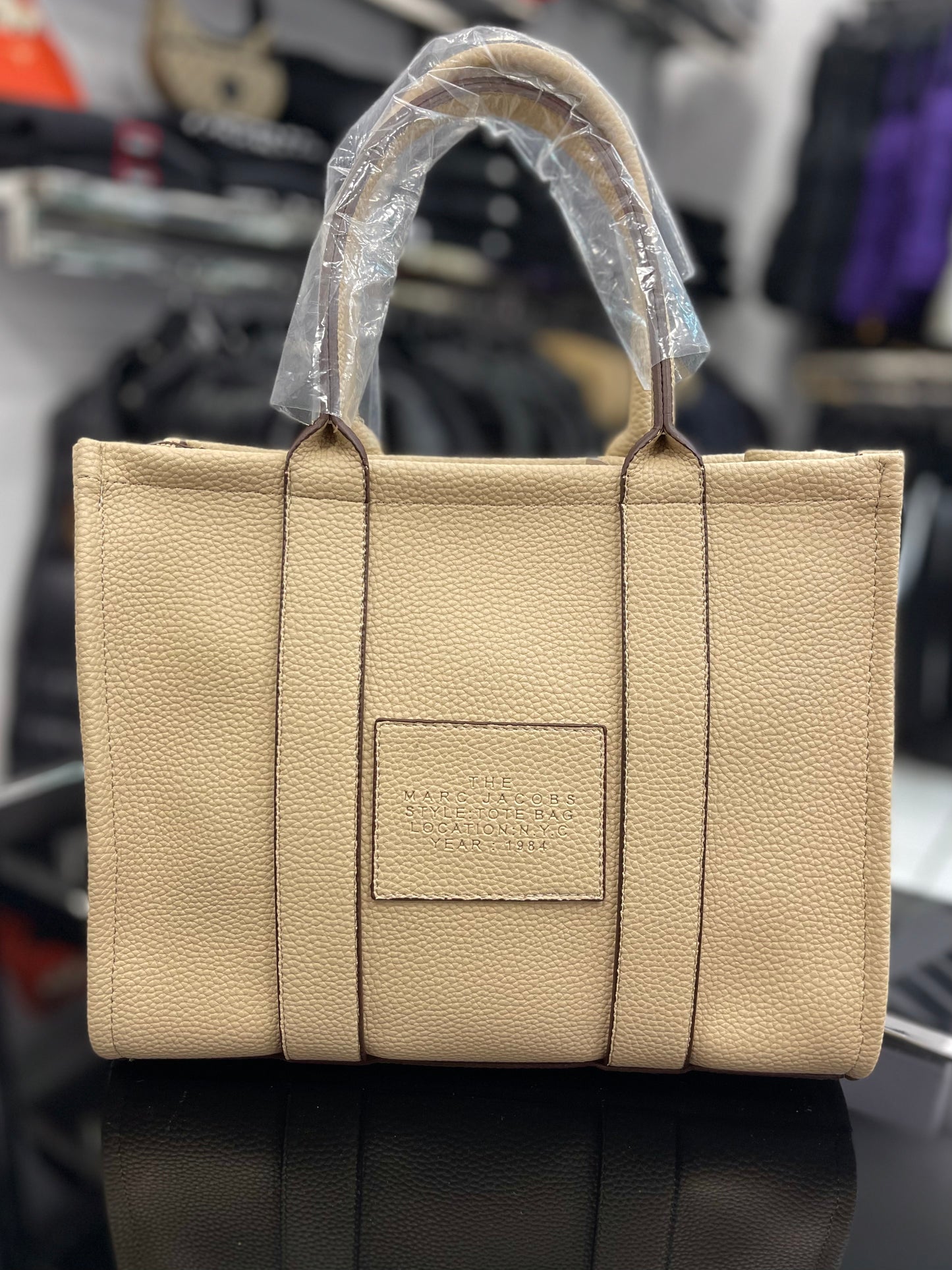 The Tote Bag-Marc Jacobs Large beige bag