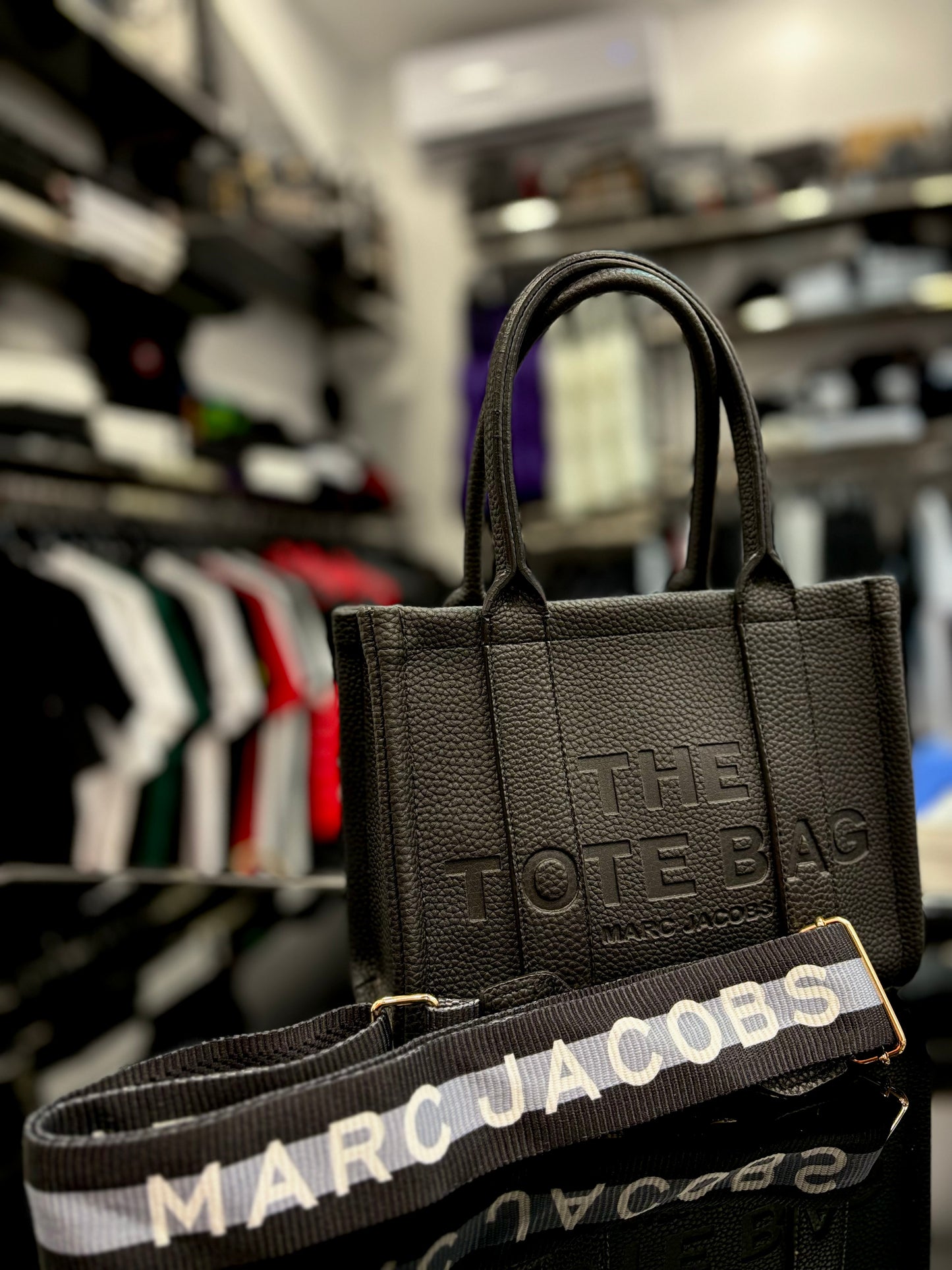 The Tote Bag-Marc Jacobs Medium black bag