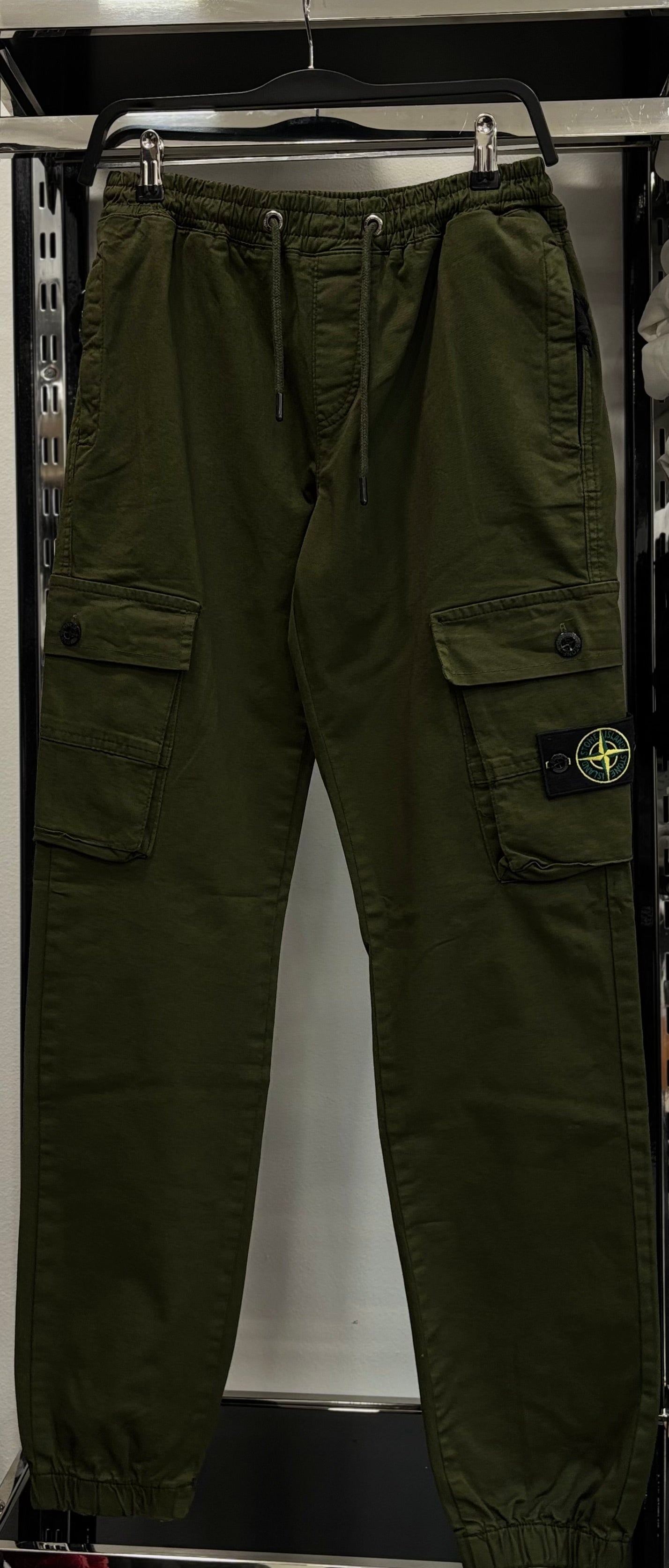 Stone island cargo khaki pants