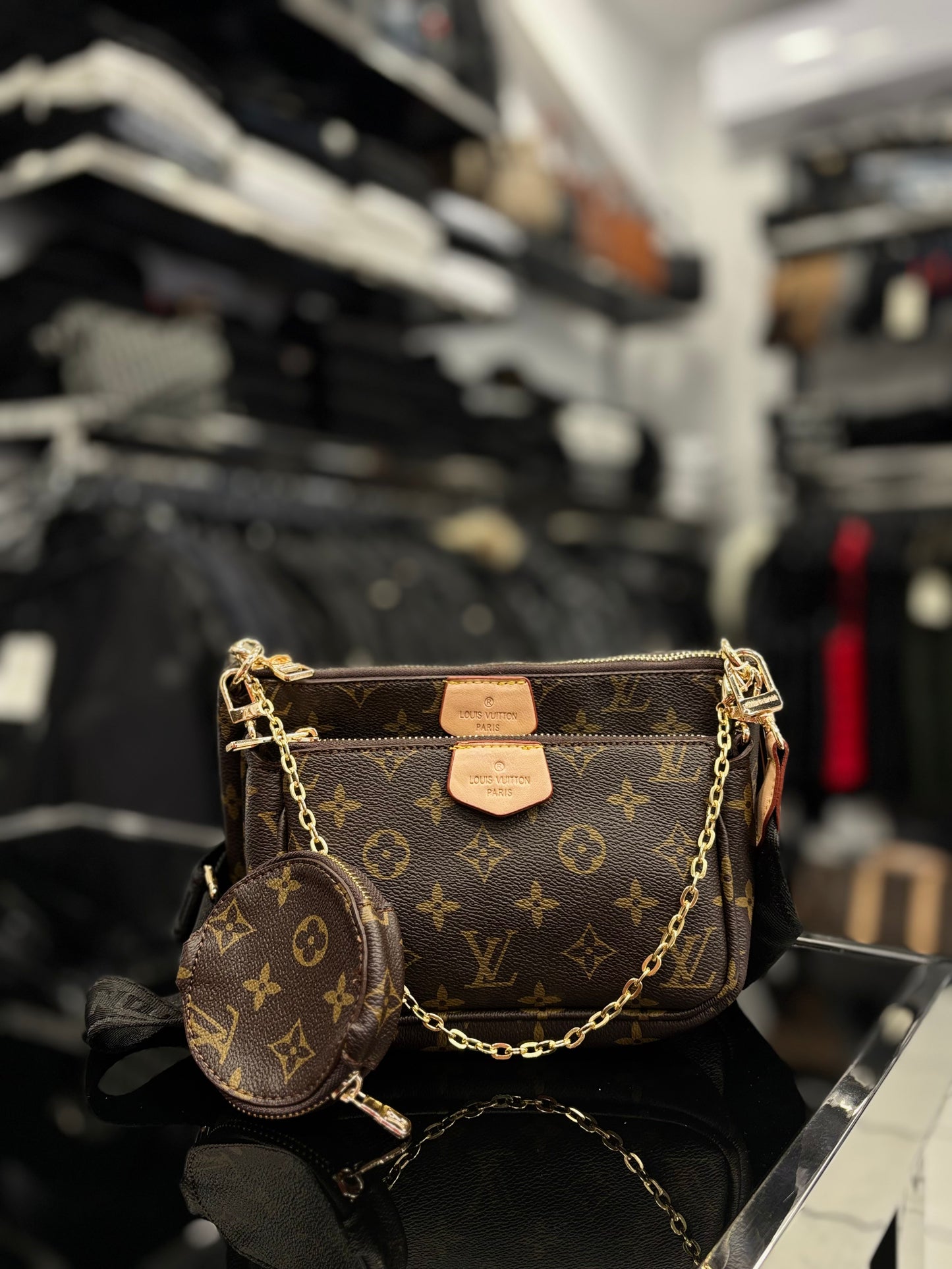 Louis Vuitton Trio bag ώμου-χιαστί