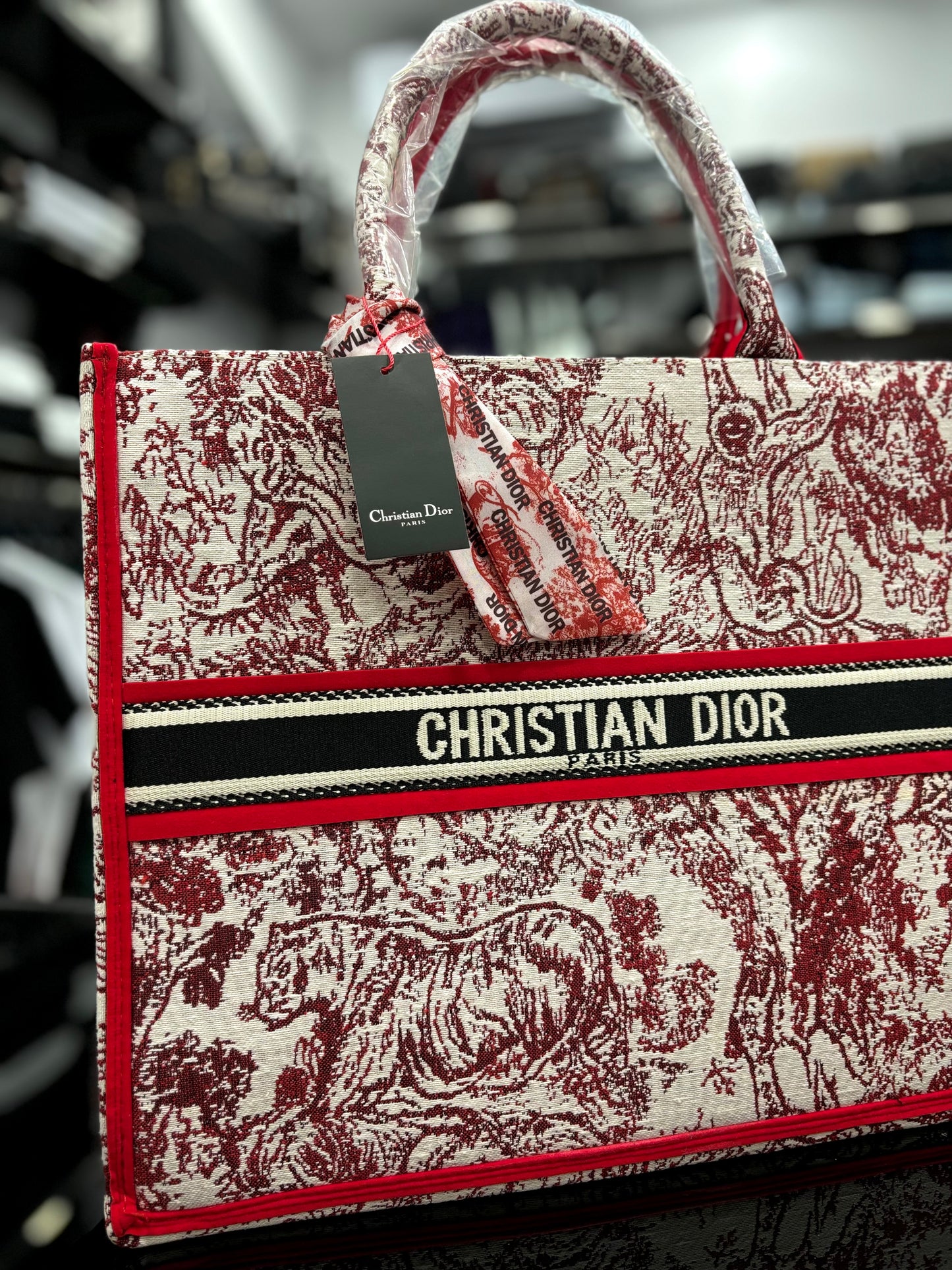 Christian Dior Shopper Red