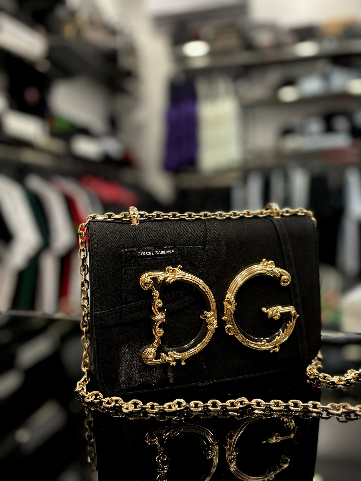 DG Girls black bag