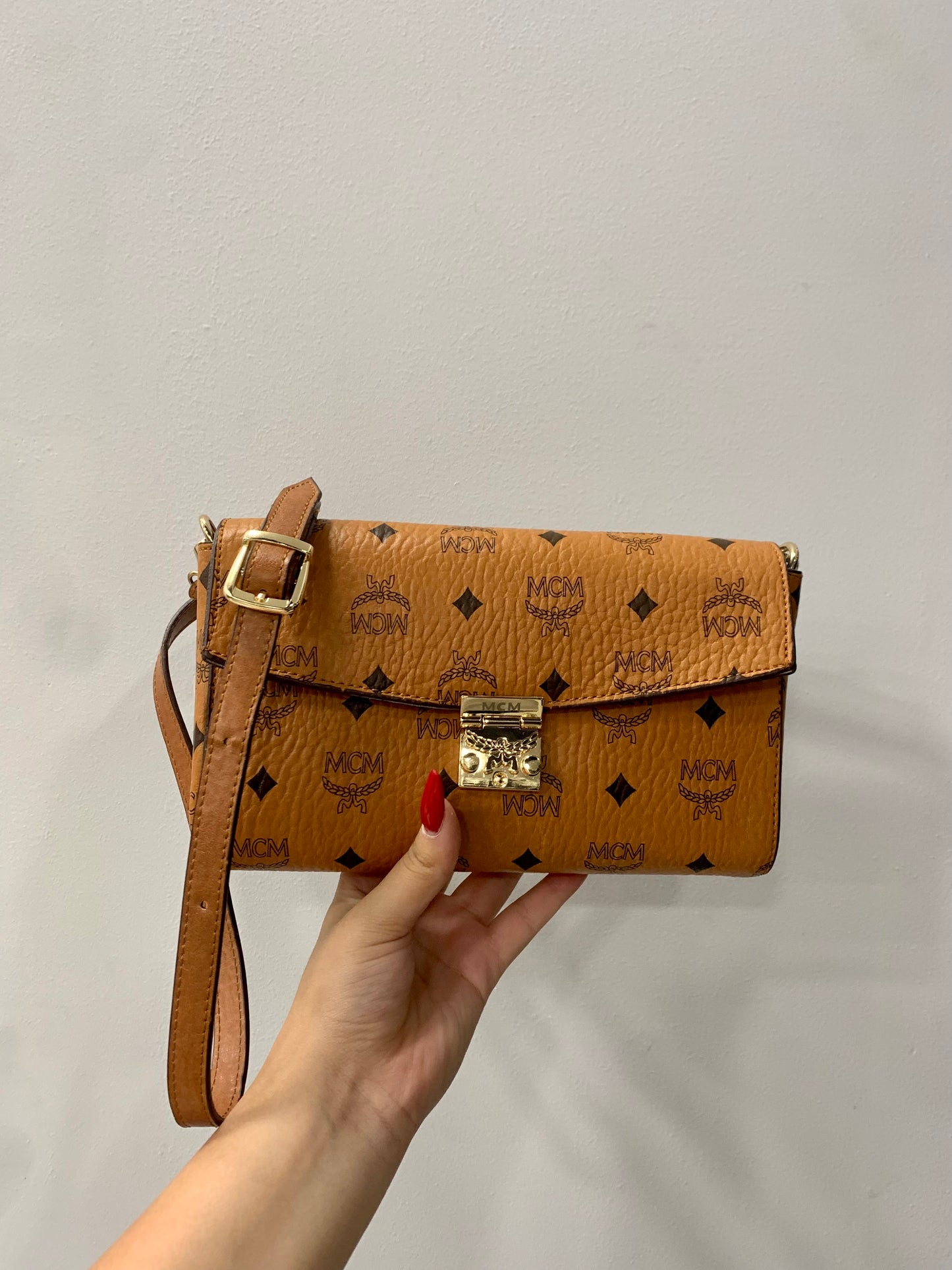 MCM Envelope Light Brown