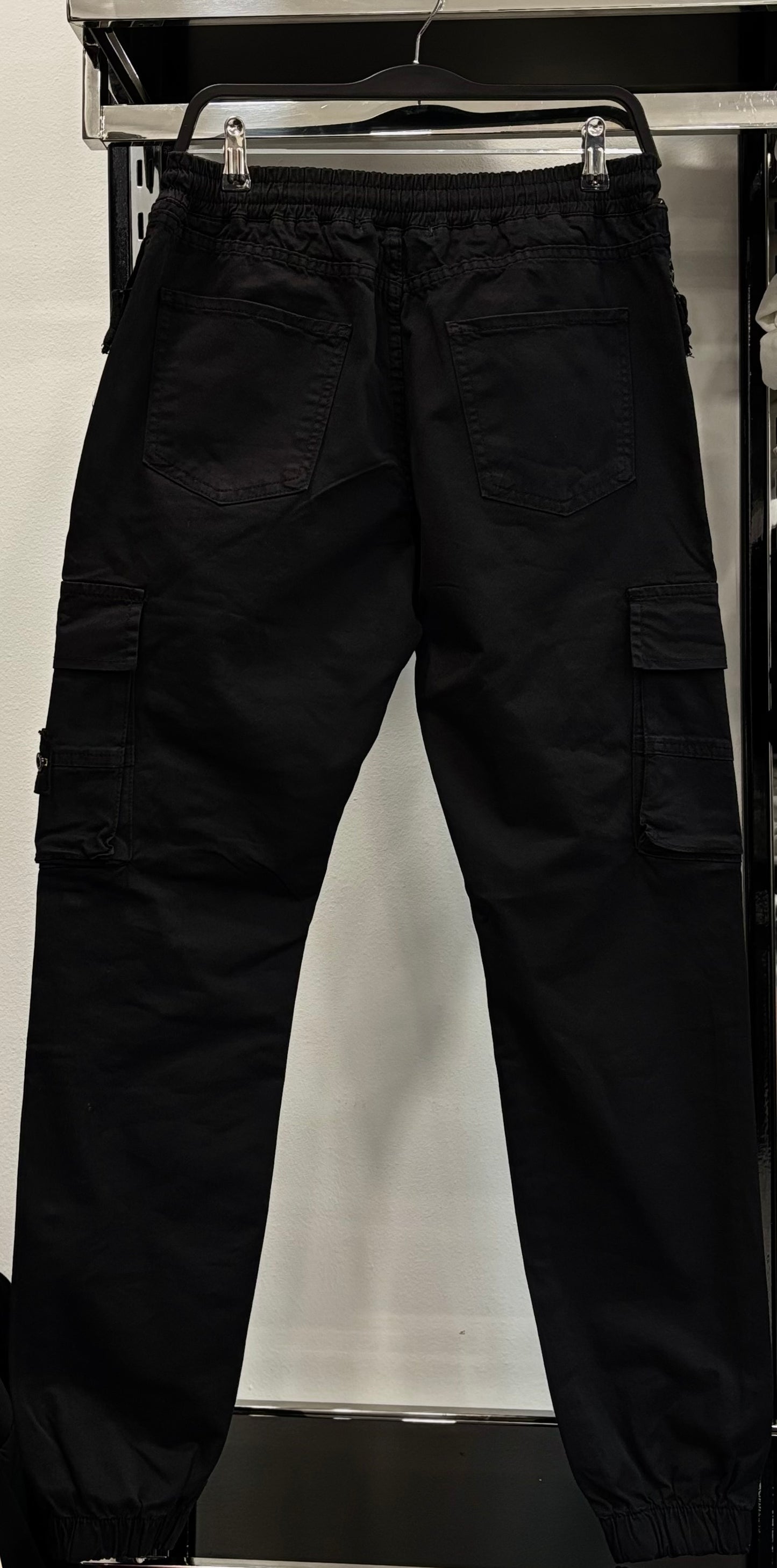 Stone island cargo black pants