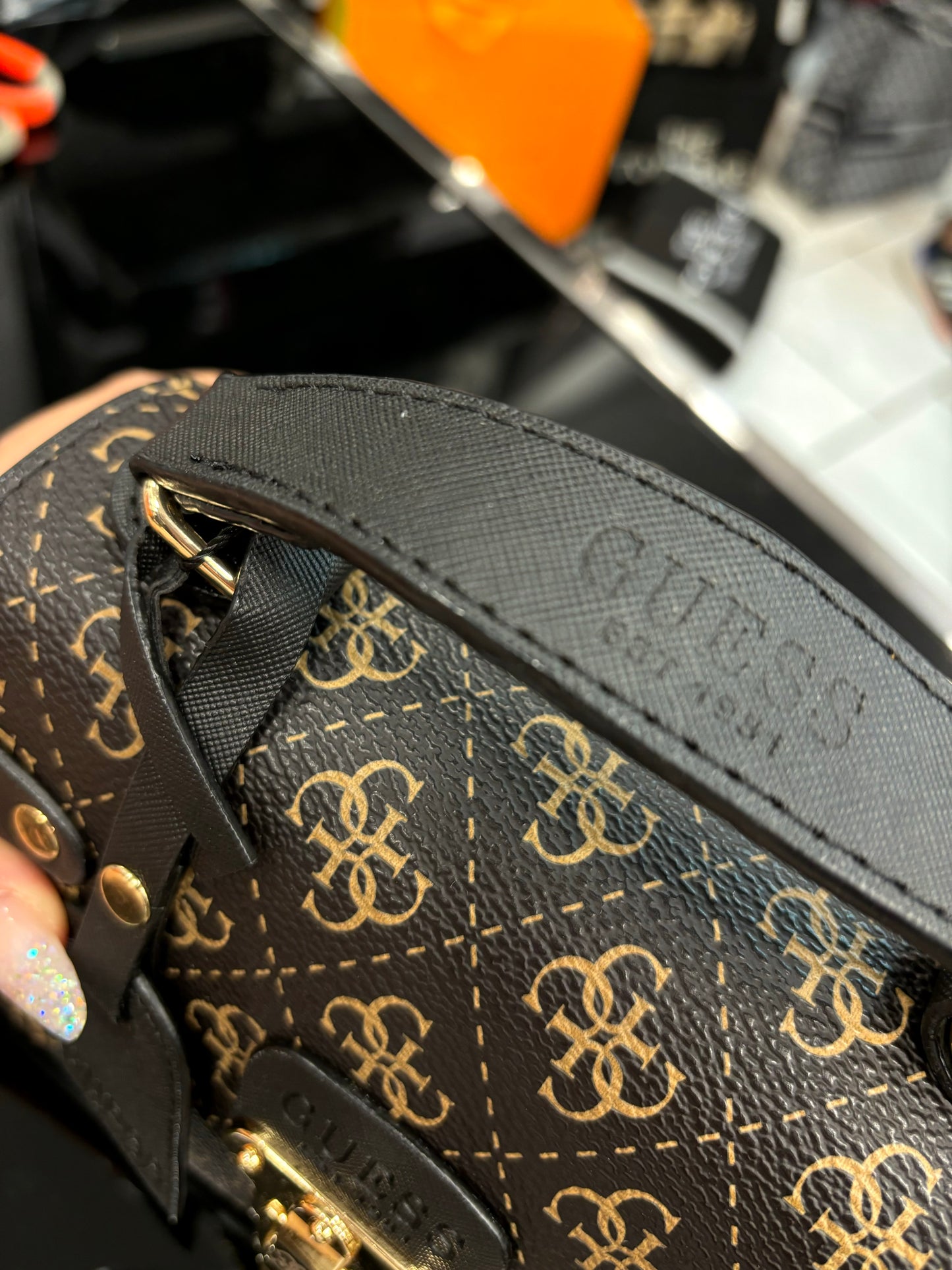 Guess Melissa Baturay Black/Brown Bag