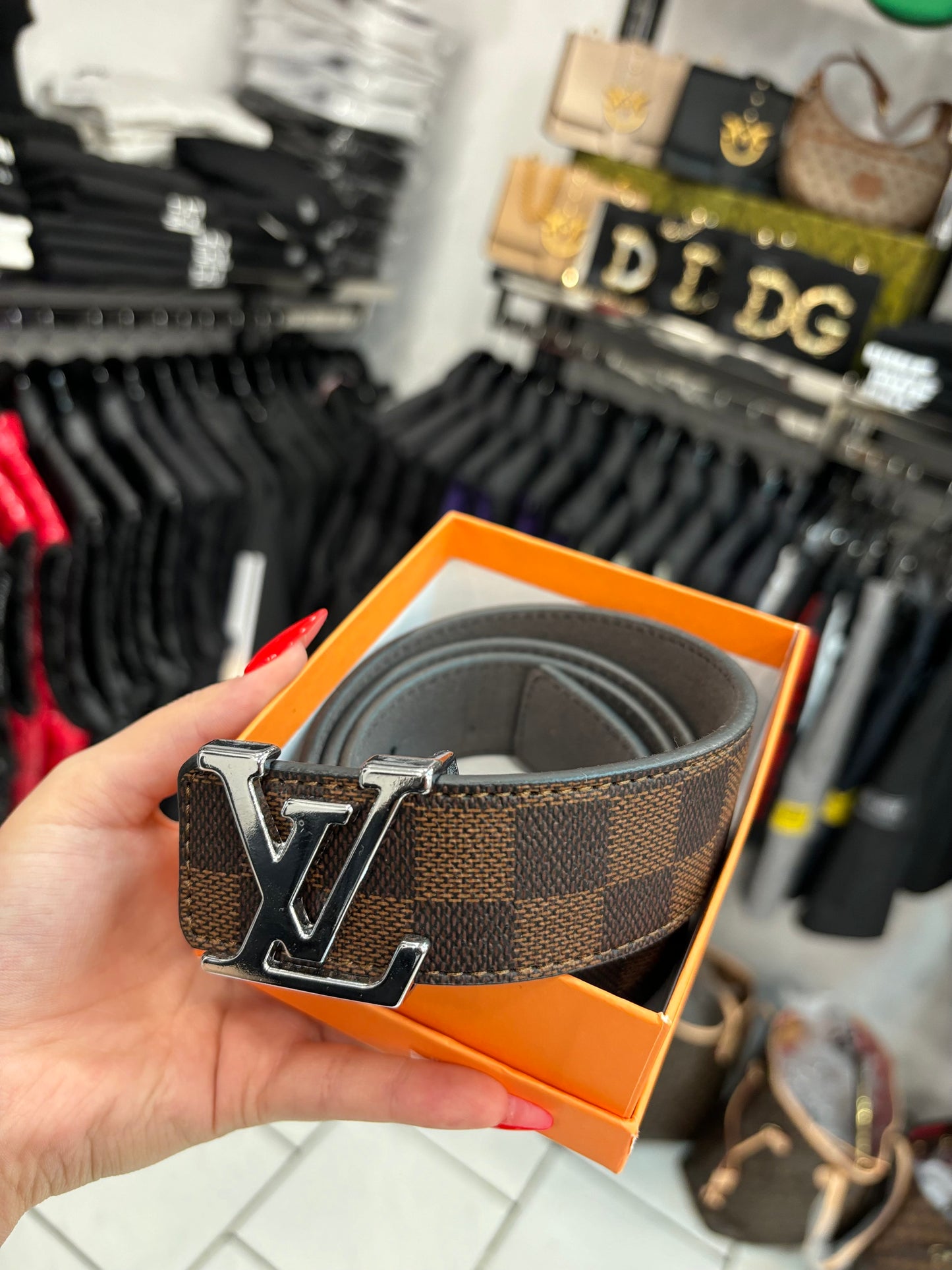 Louis Vuitton Belt Brown