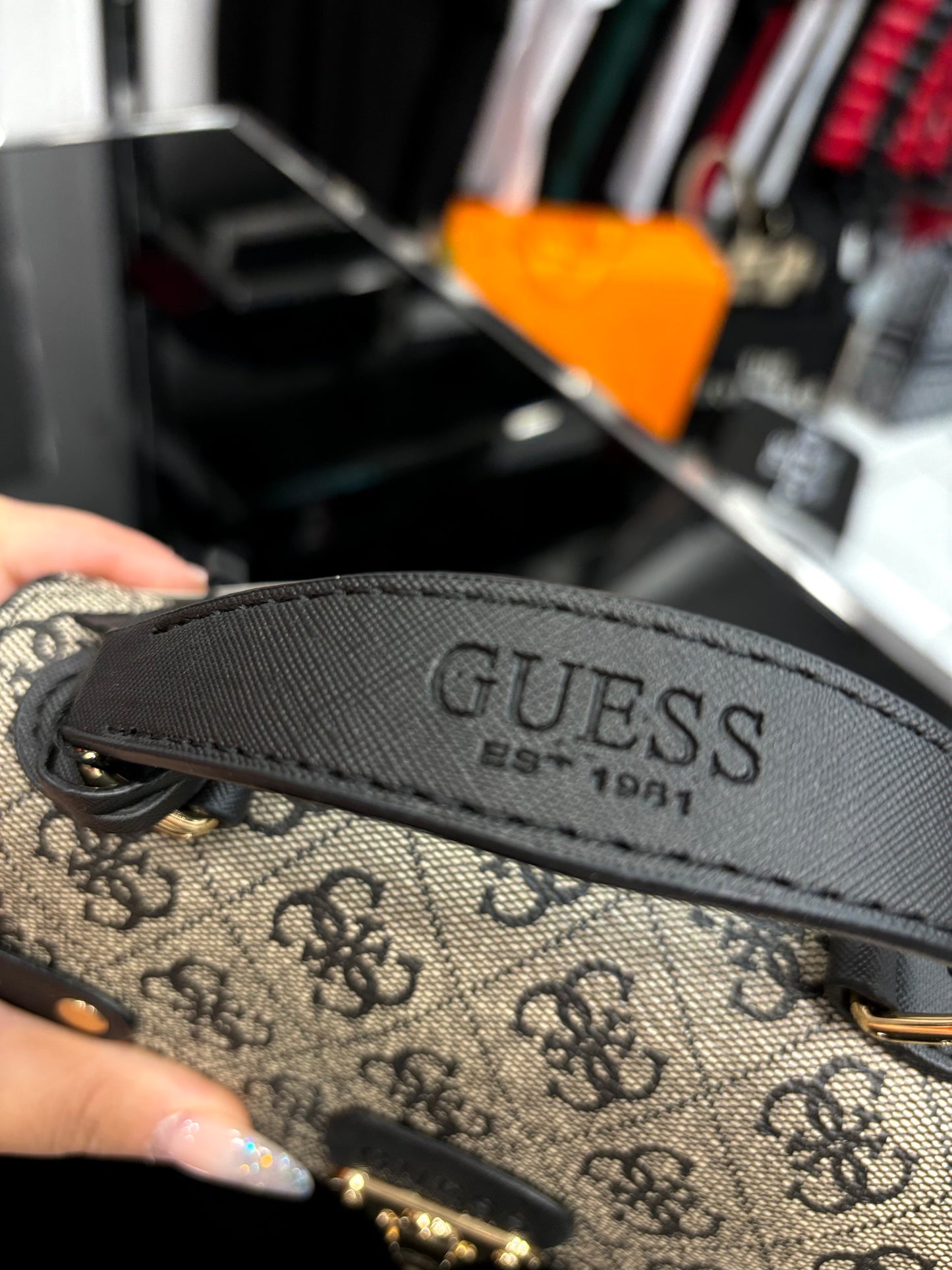 Guess Melissa Baturay Beige Bag