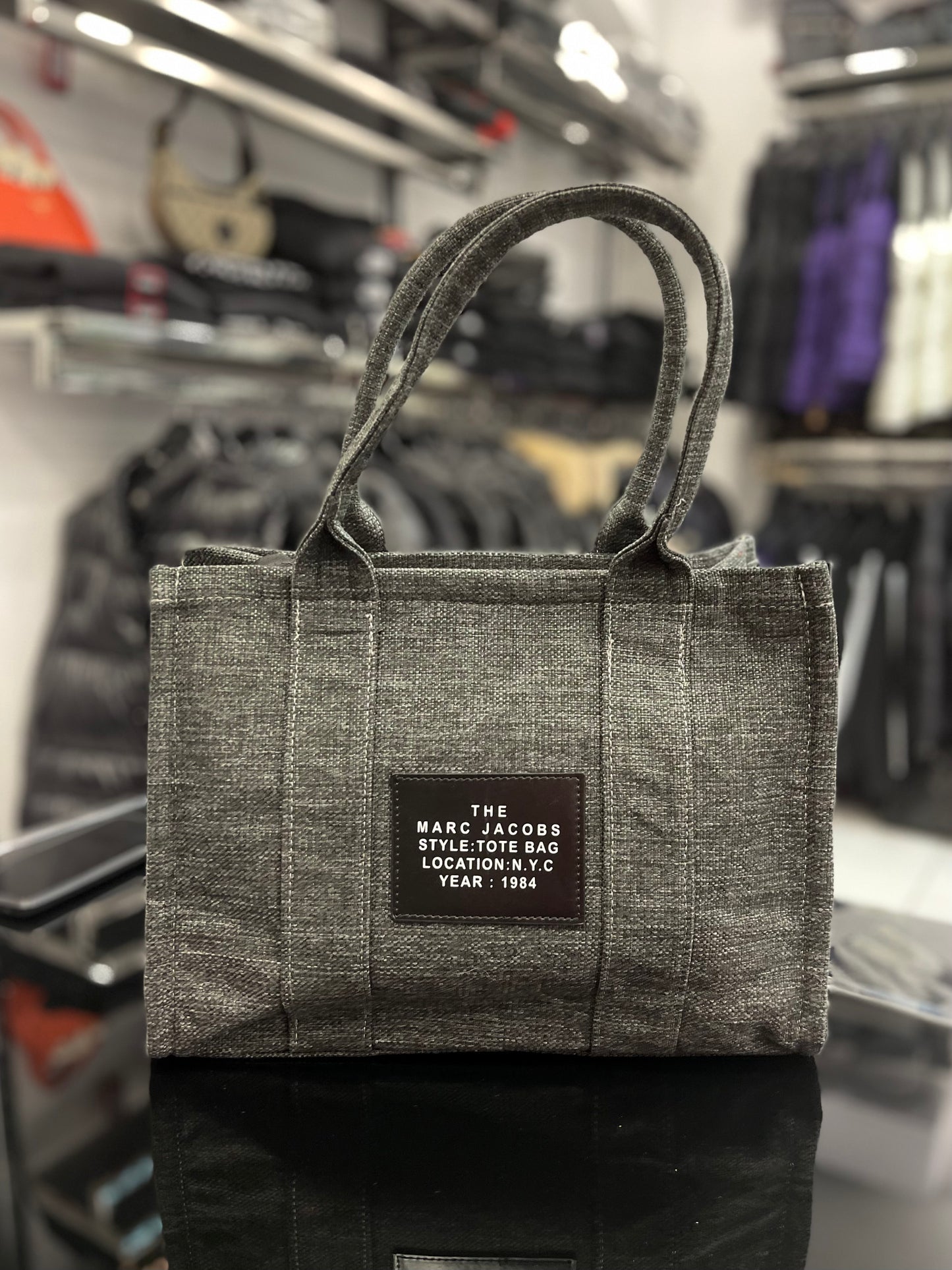 The Tote Bag-Marc Jacobs Large grey bag