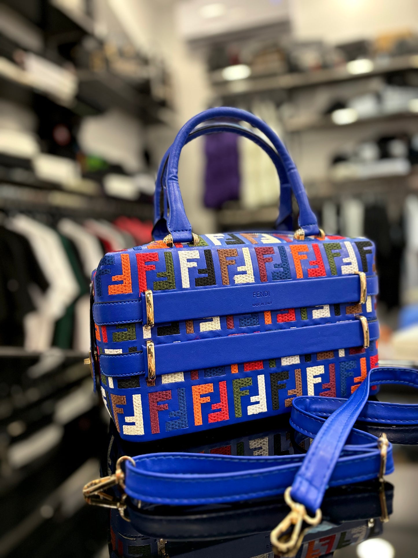 Fendi Zucca Blue