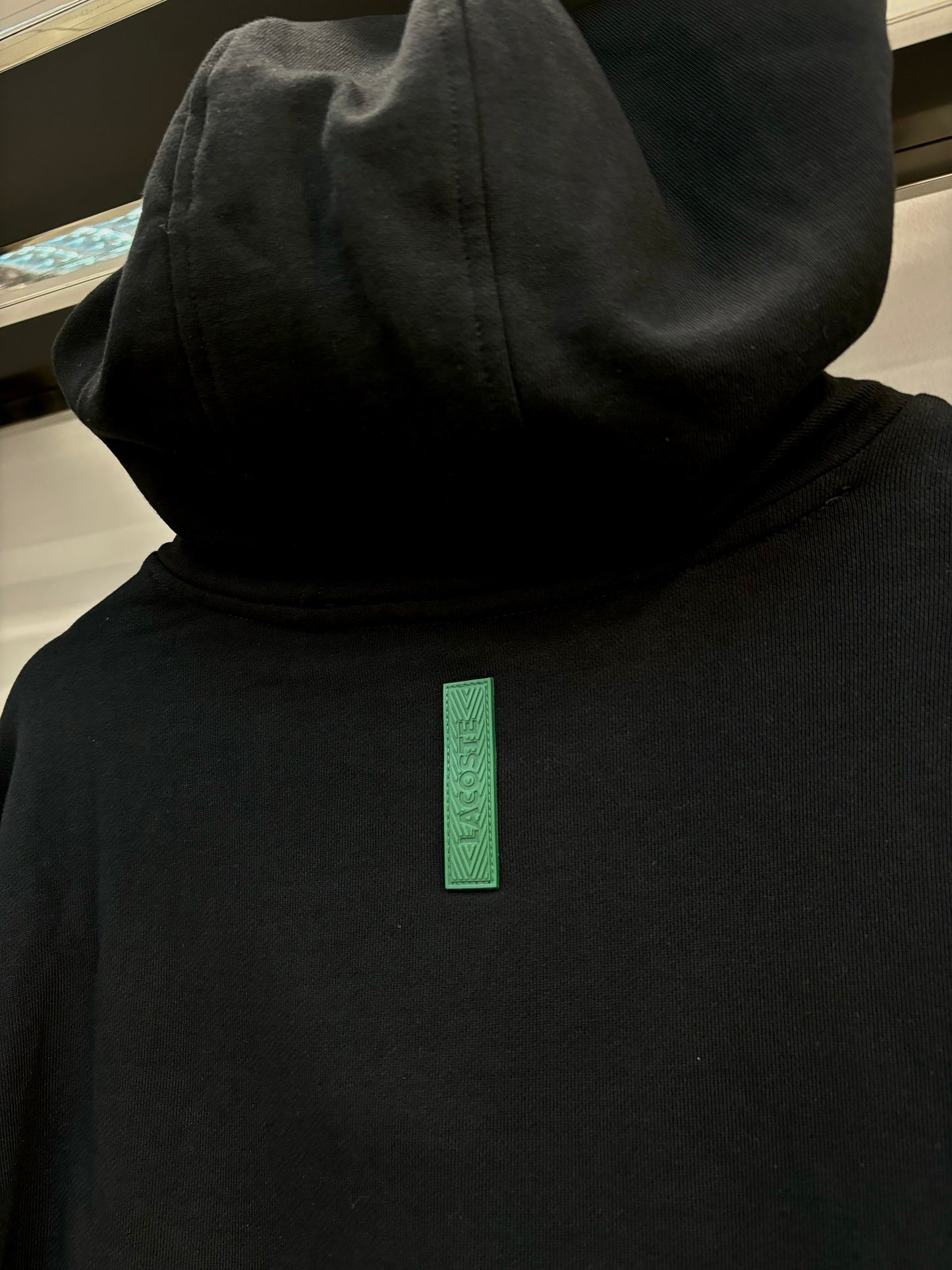 Lacoste black hoodie