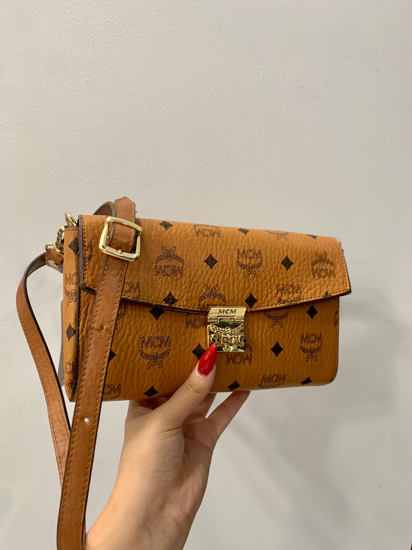 MCM Envelope Light Brown