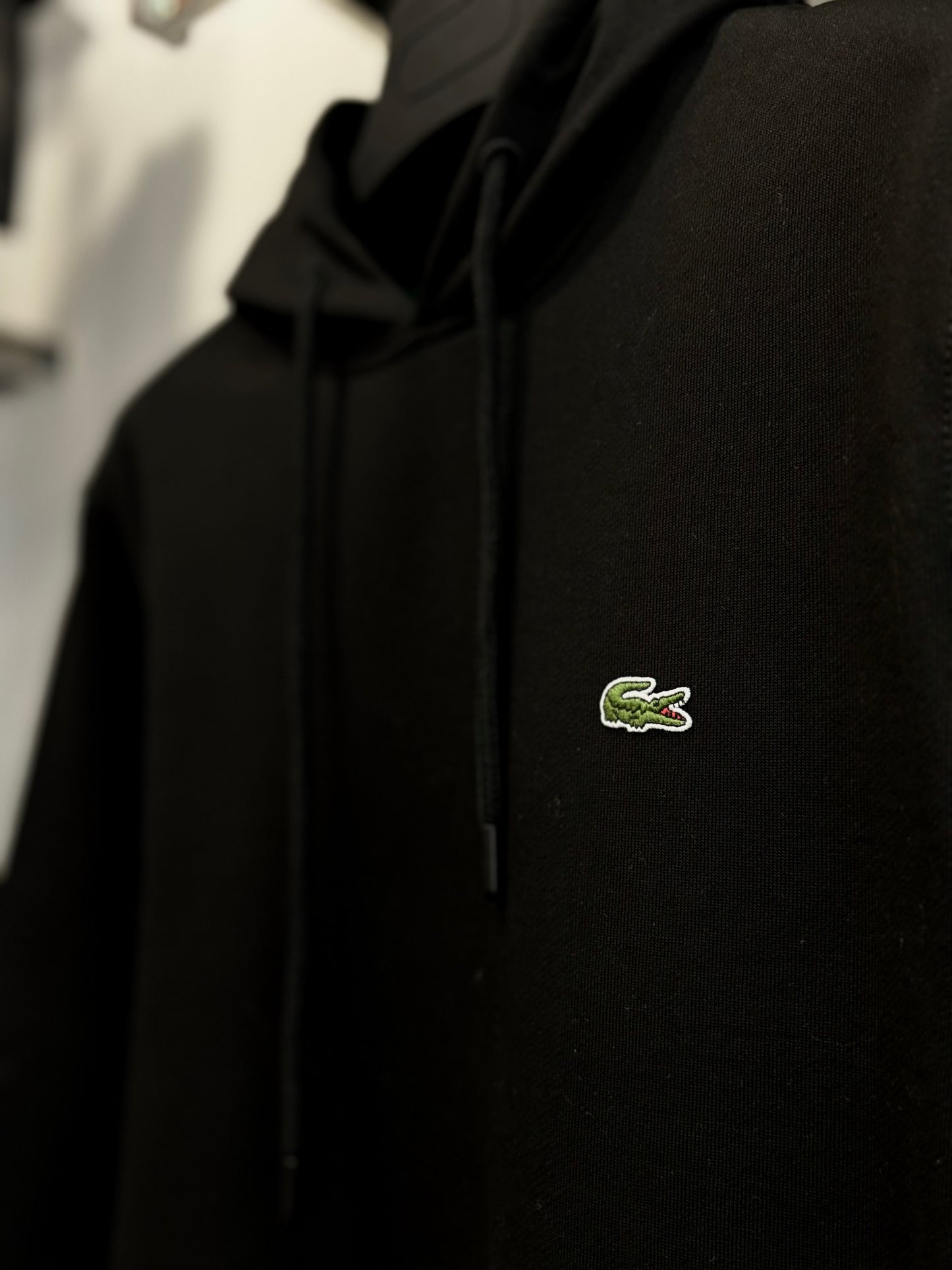 Lacoste black hoodie