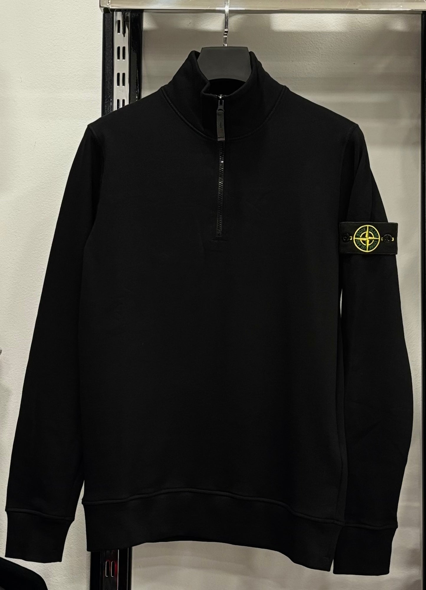 Stone island black hoodie