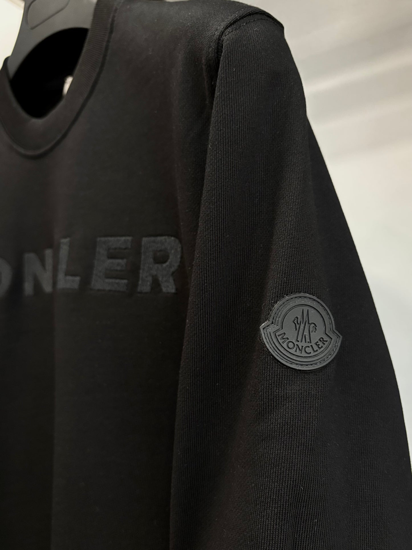 Moncler black hoodie