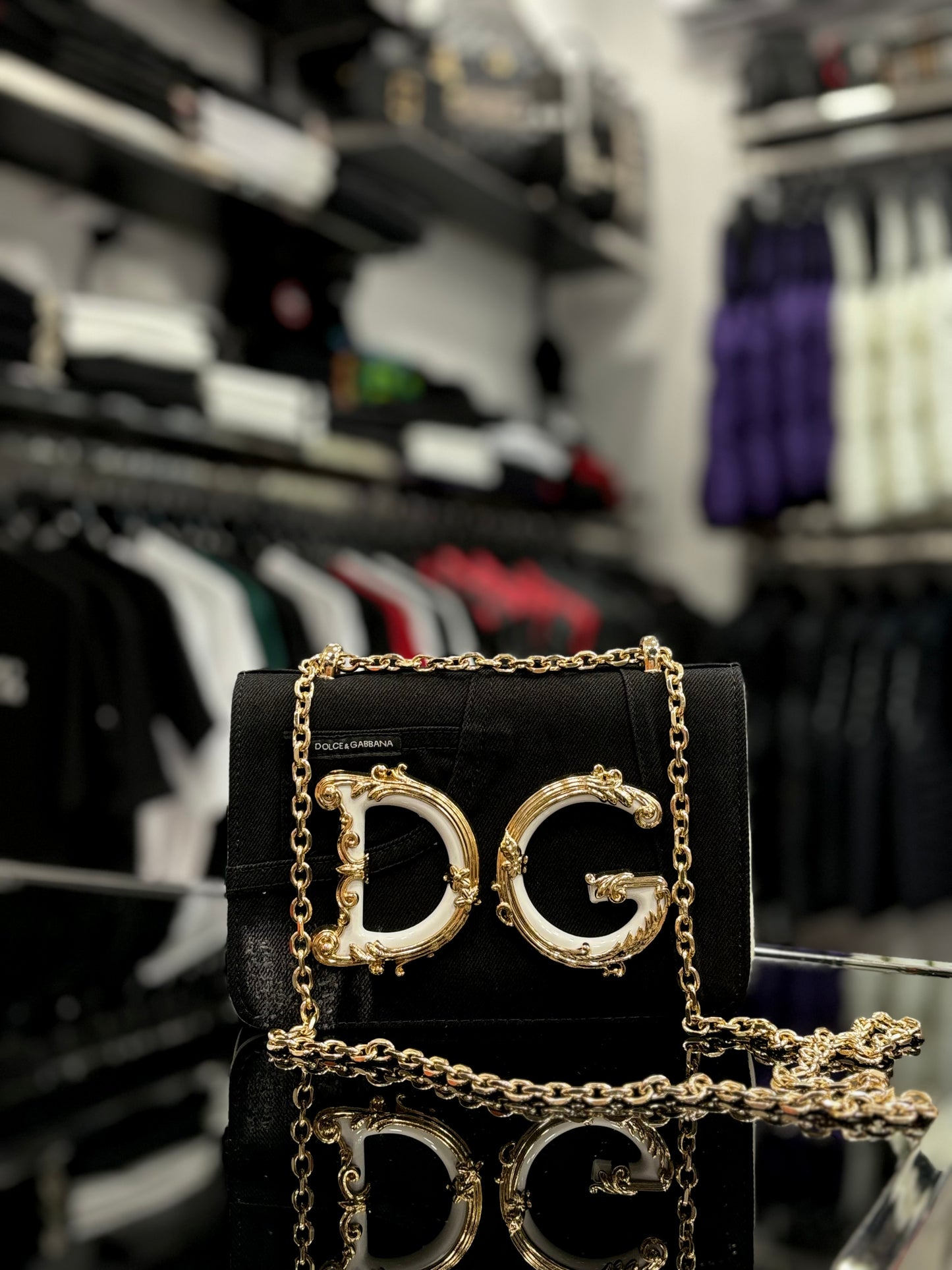 DG Girls Black/White bag