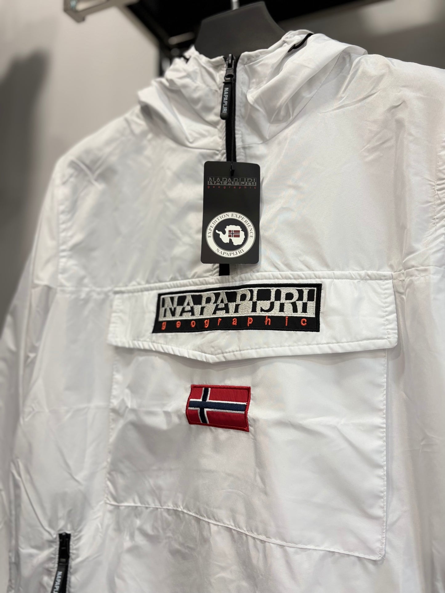 Napapijri white windproof