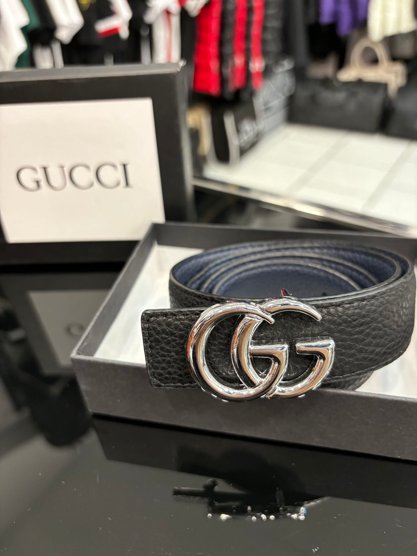 Gucci Belt mini Black/Blue