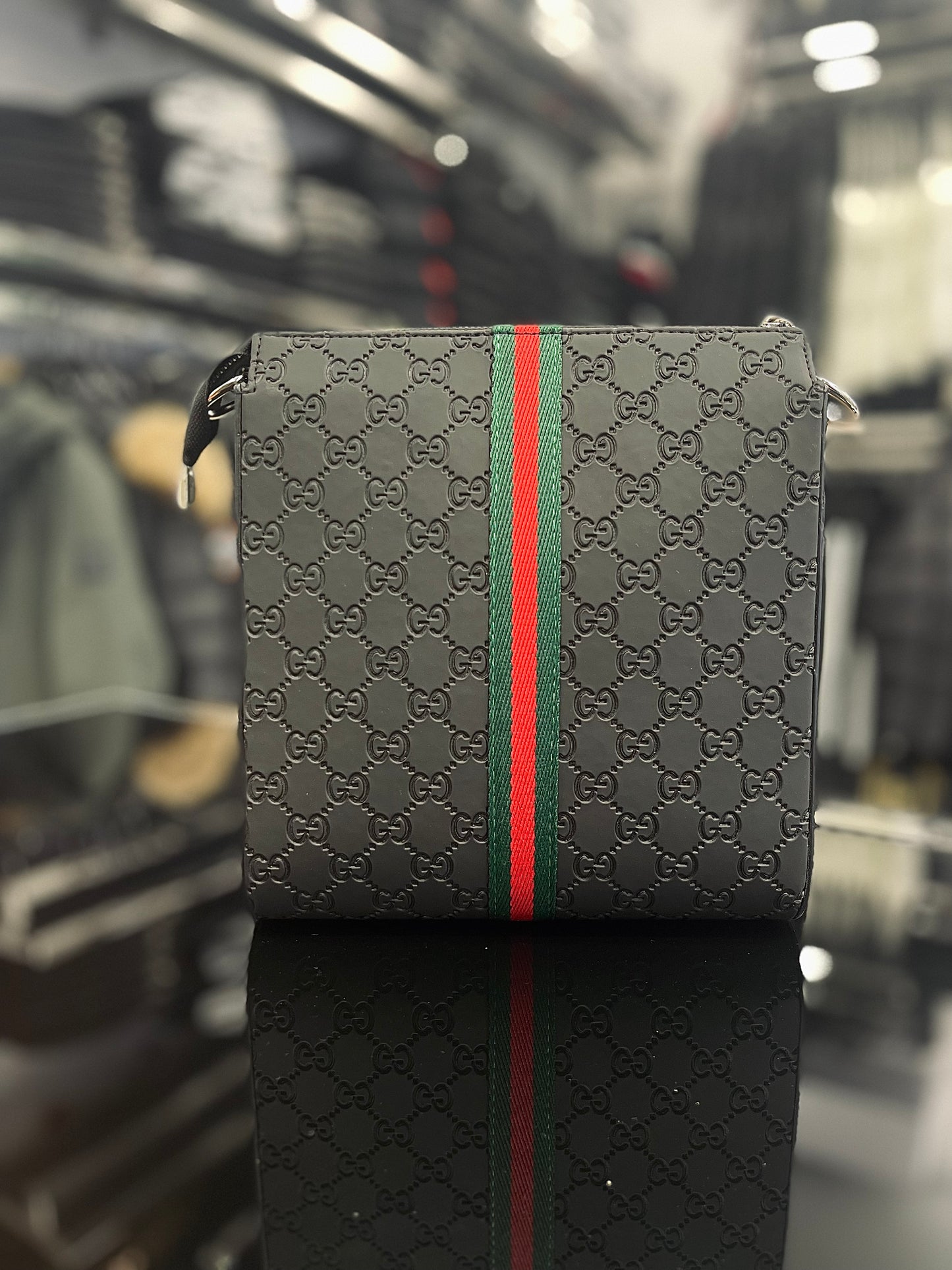 Gucci Black τσαντάκι ώμου/χιαστί