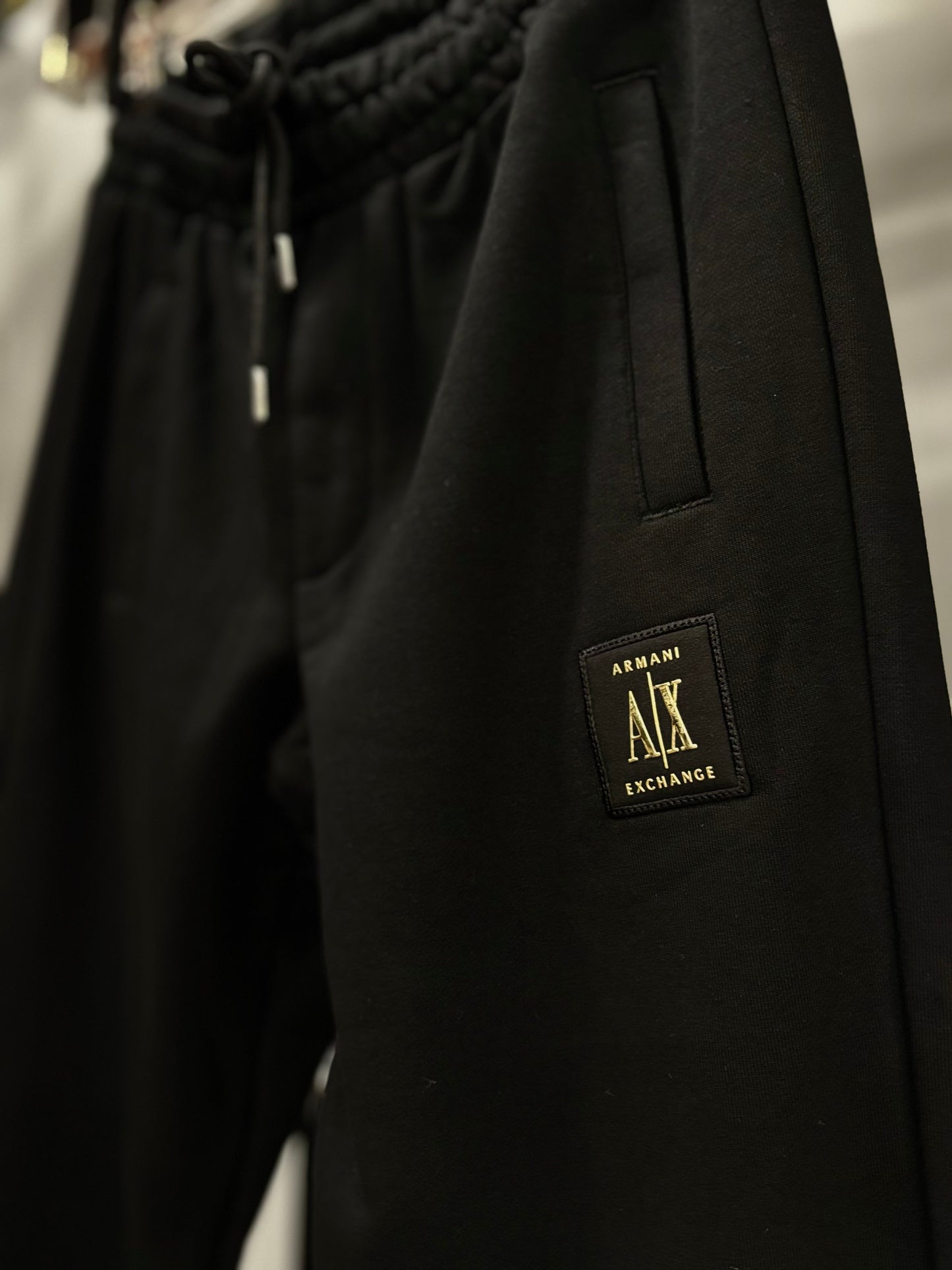 Armani Exchange black pants