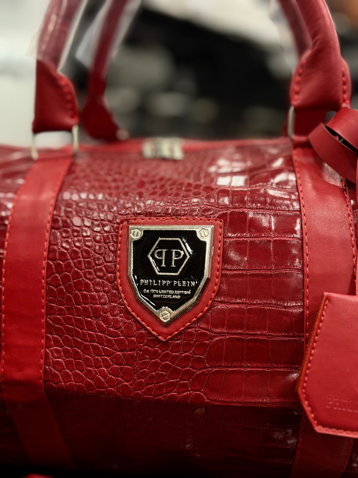 Σάκος Ταξιδιού Philipp Plein red