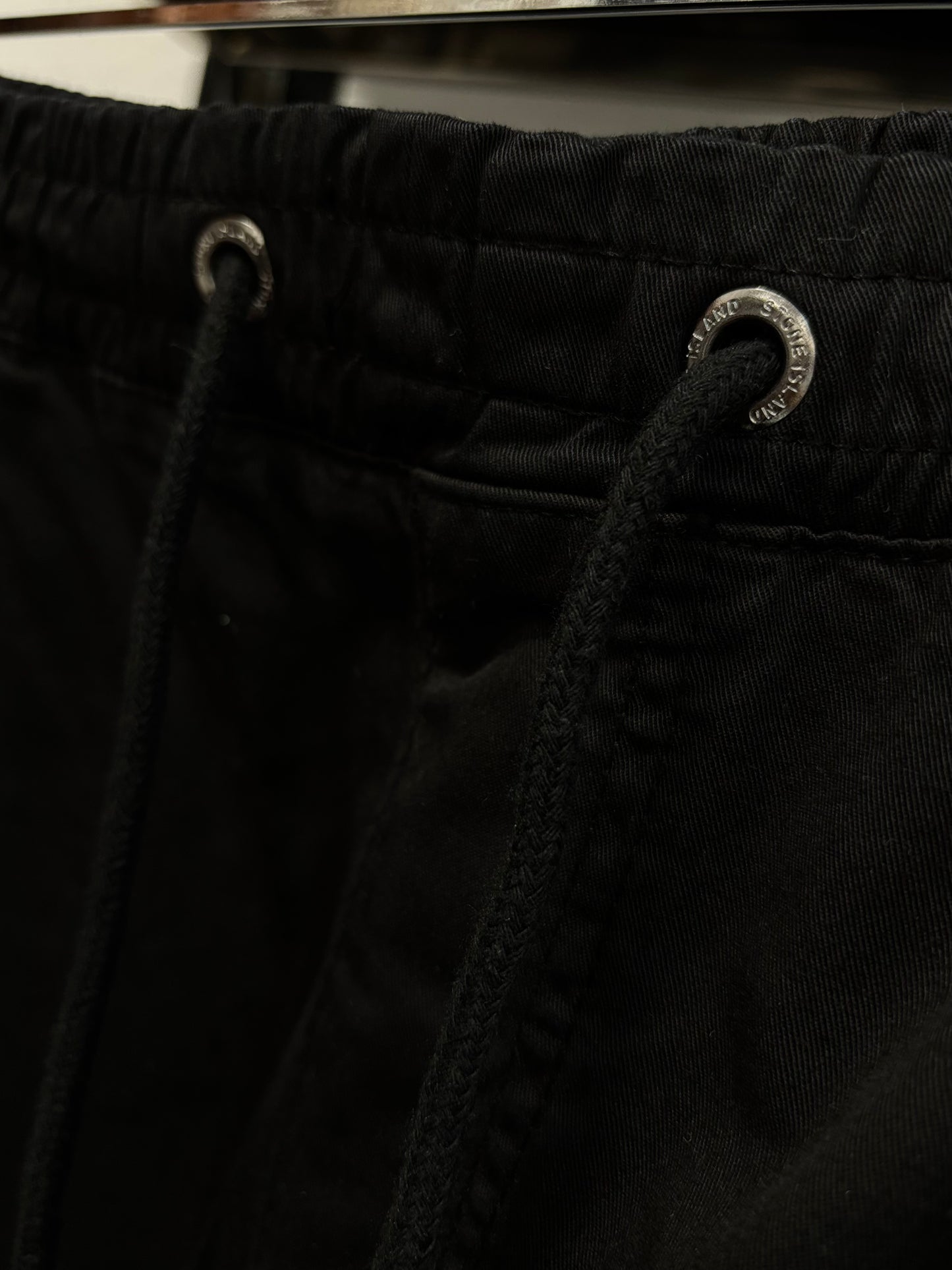 Stone island cargo black pants