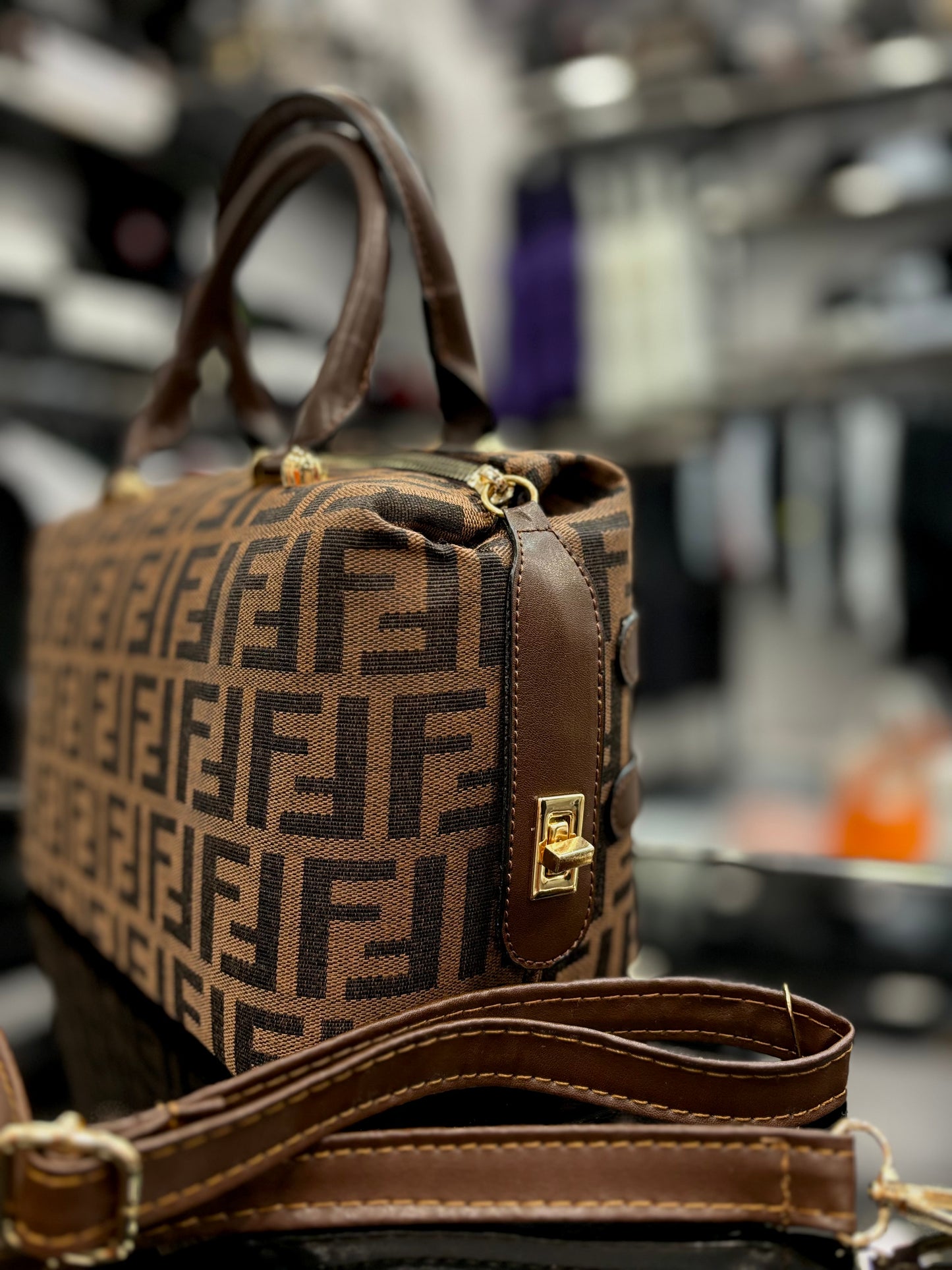 Fendi Zucca Brown