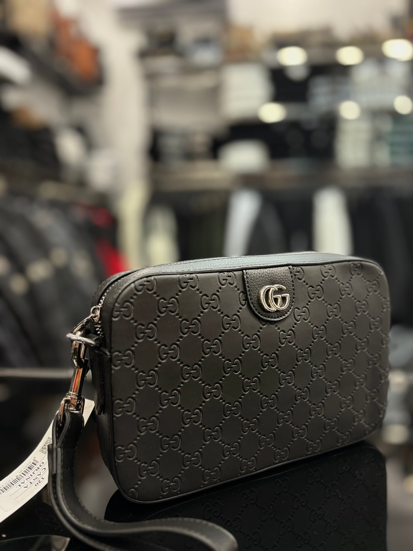 Gucci black bag χειρός/χιαστί