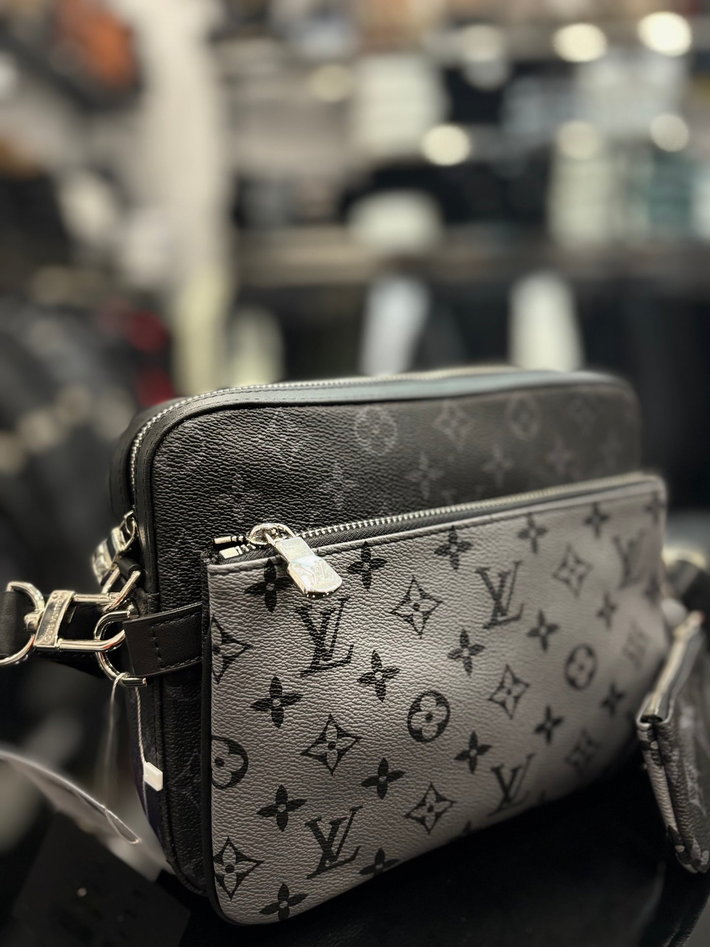 Louis Vuitton Trio black bag ώμου/χιαστί