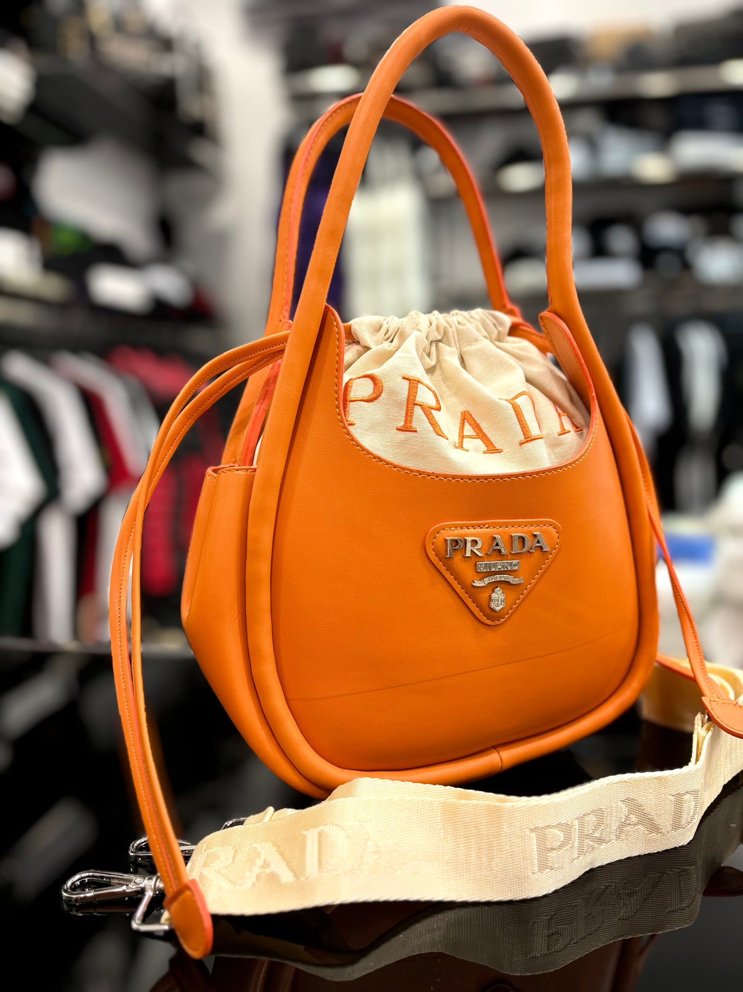 Prada Crossbody bag Orange