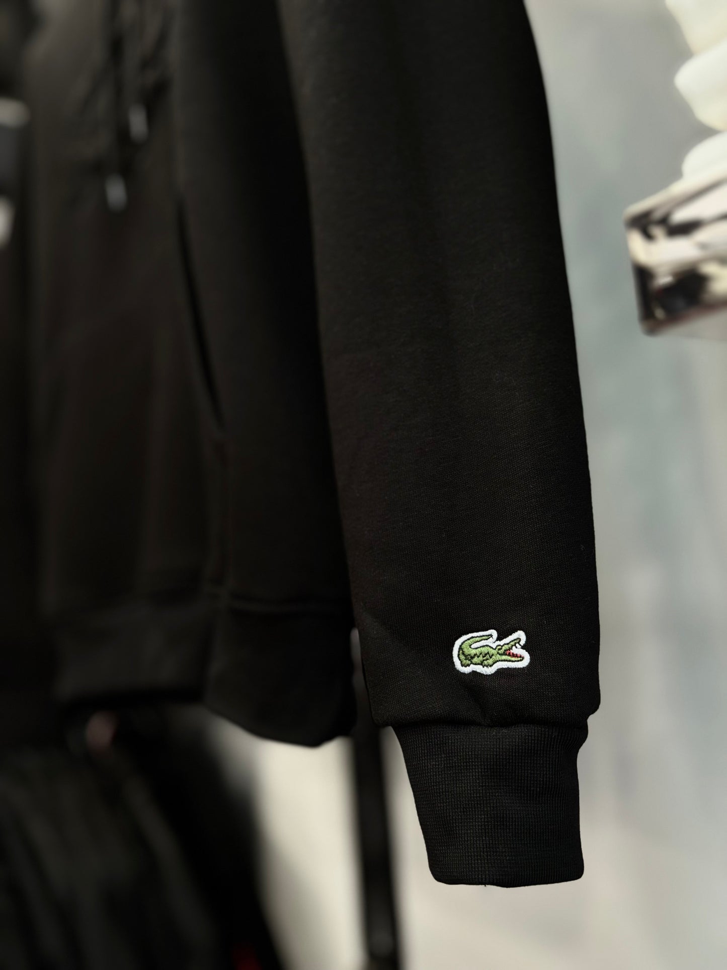 Lacoste black hoodie