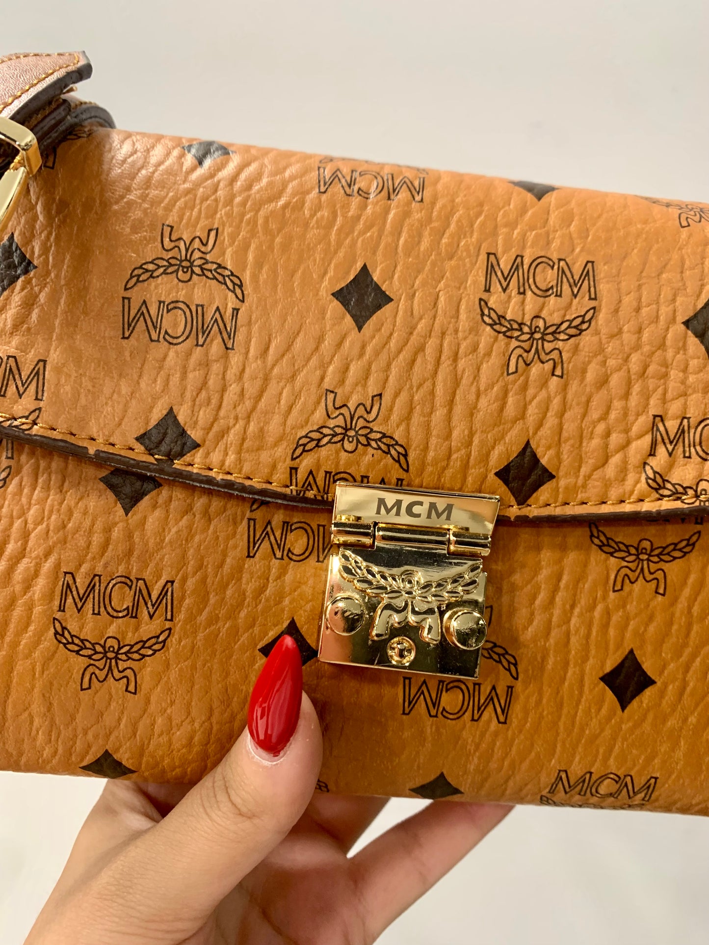 MCM Envelope Light Brown