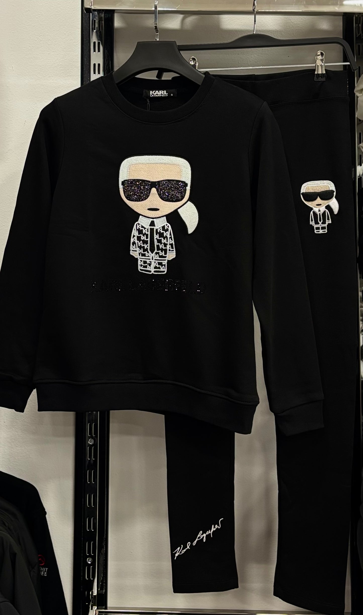 Karl Lagerfeld black set