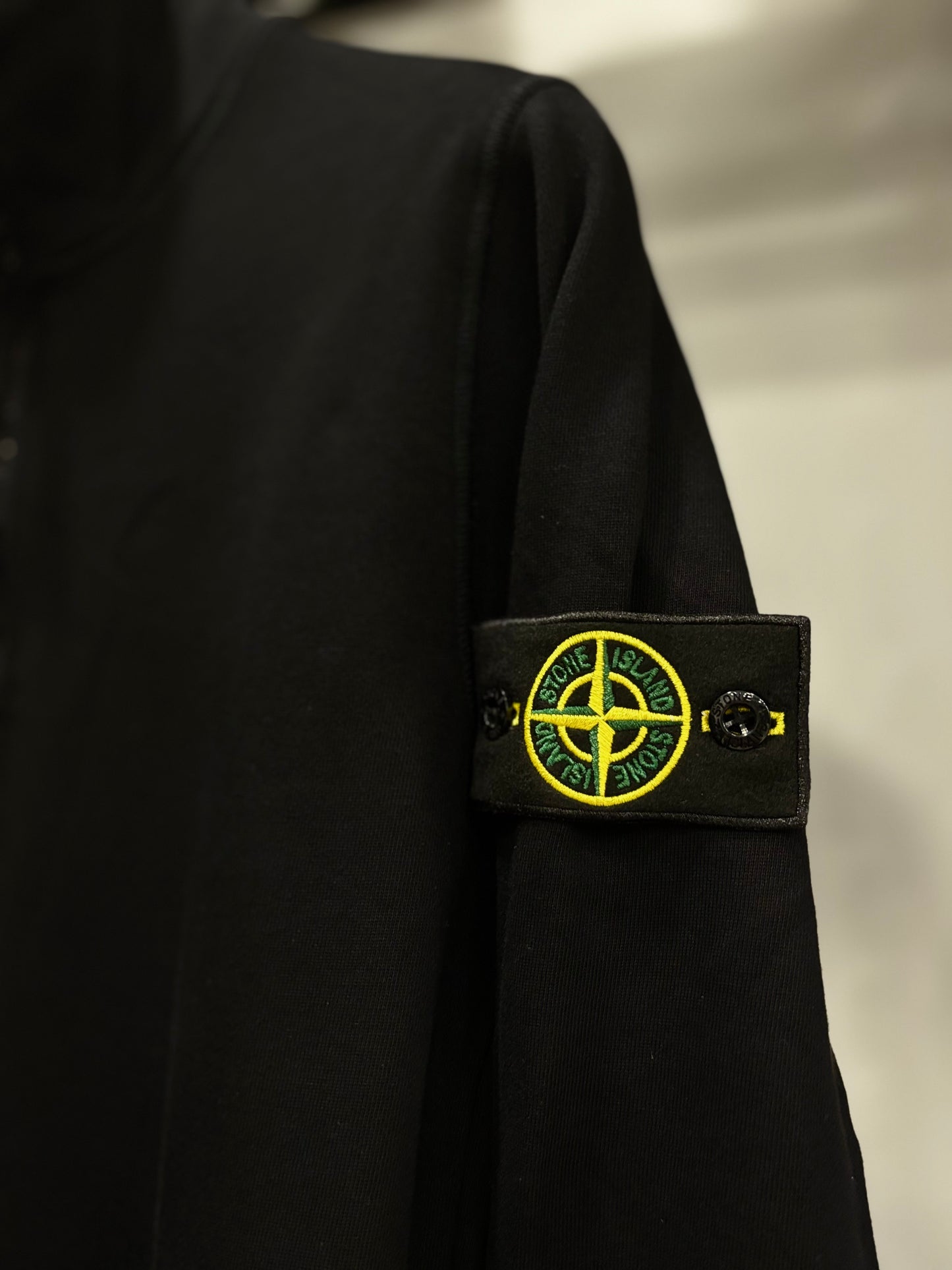 Stone island black hoodie