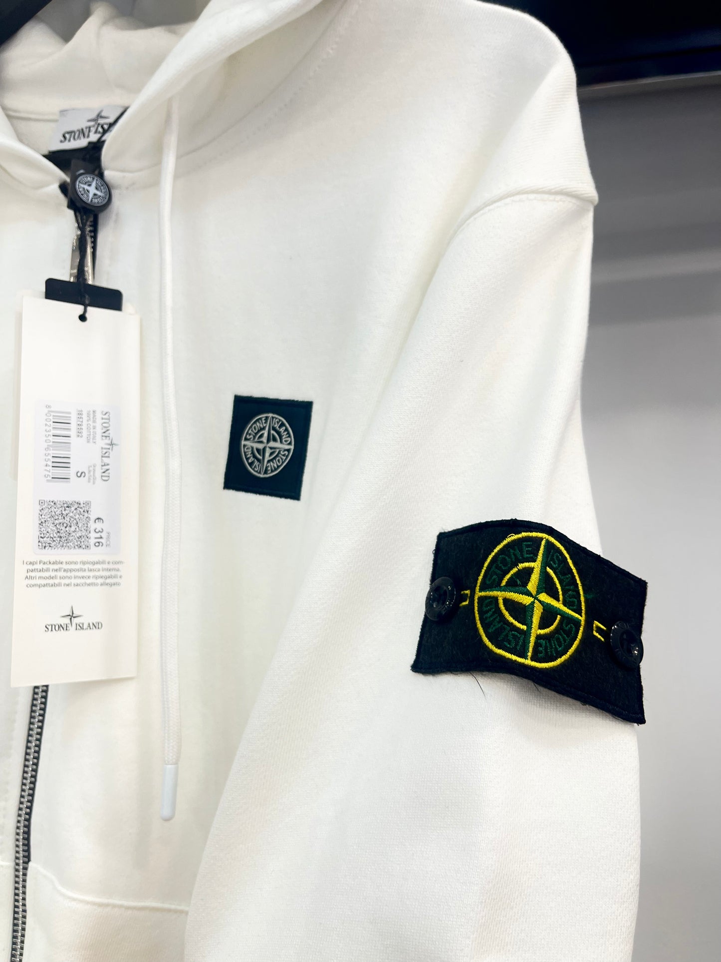 Stone Island Zip Hoodie