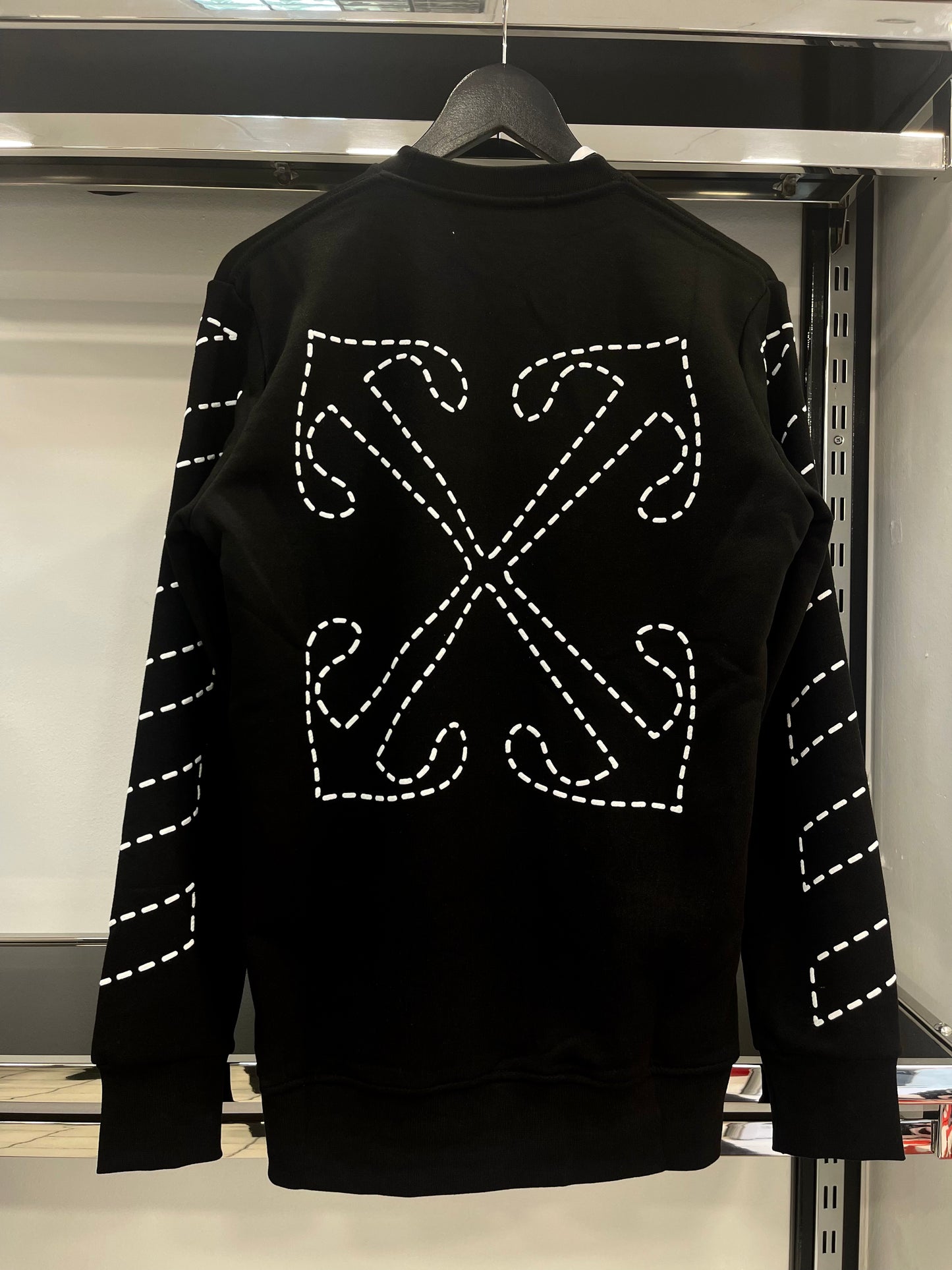 Off - White Jersey hoodie