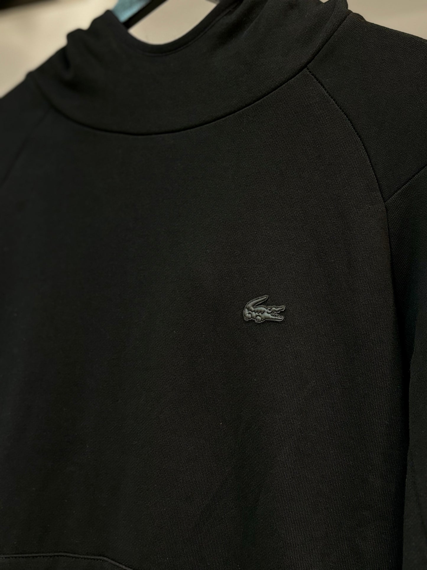 Lacoste black hoodie