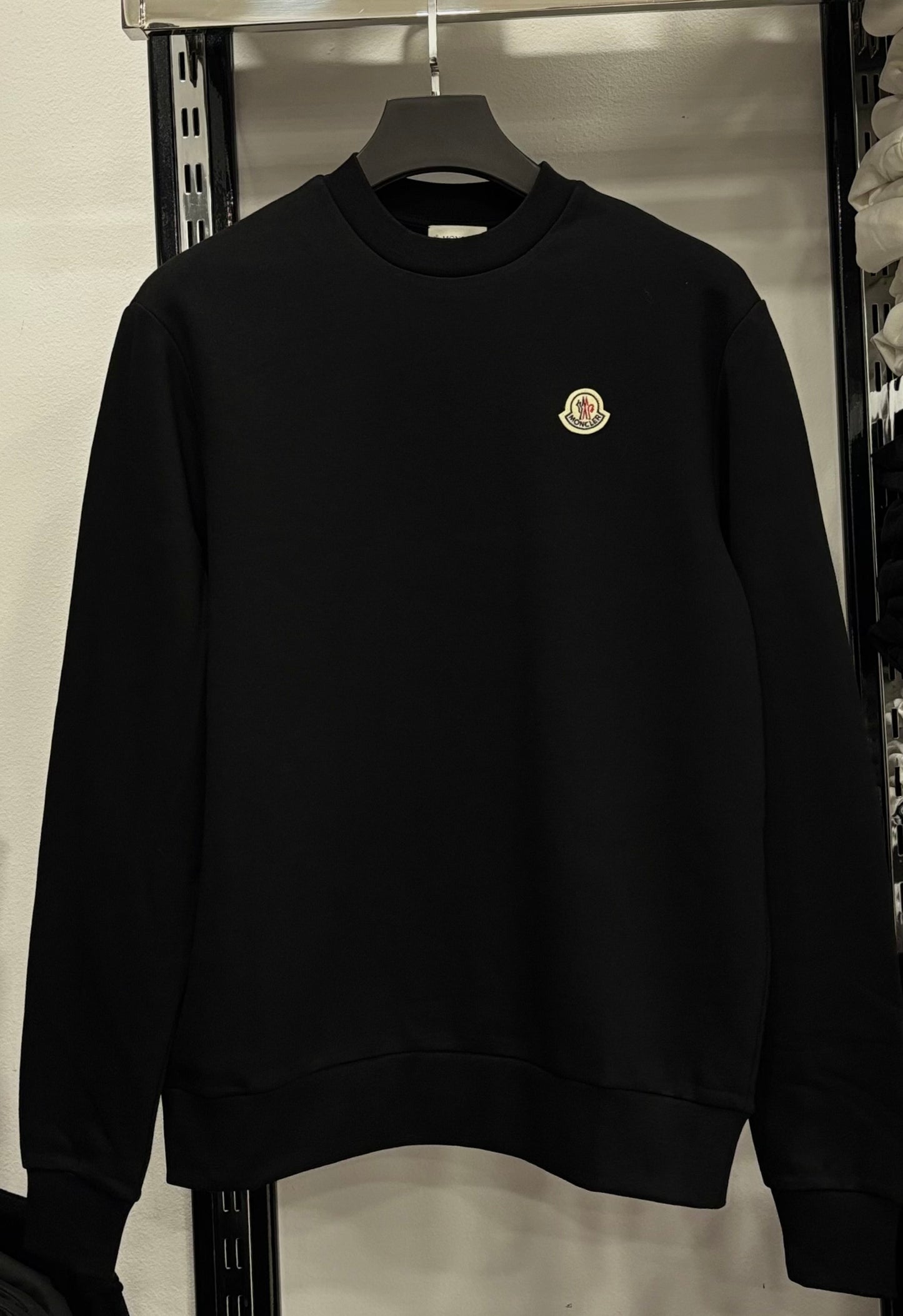 Moncler long sleeve black blouse