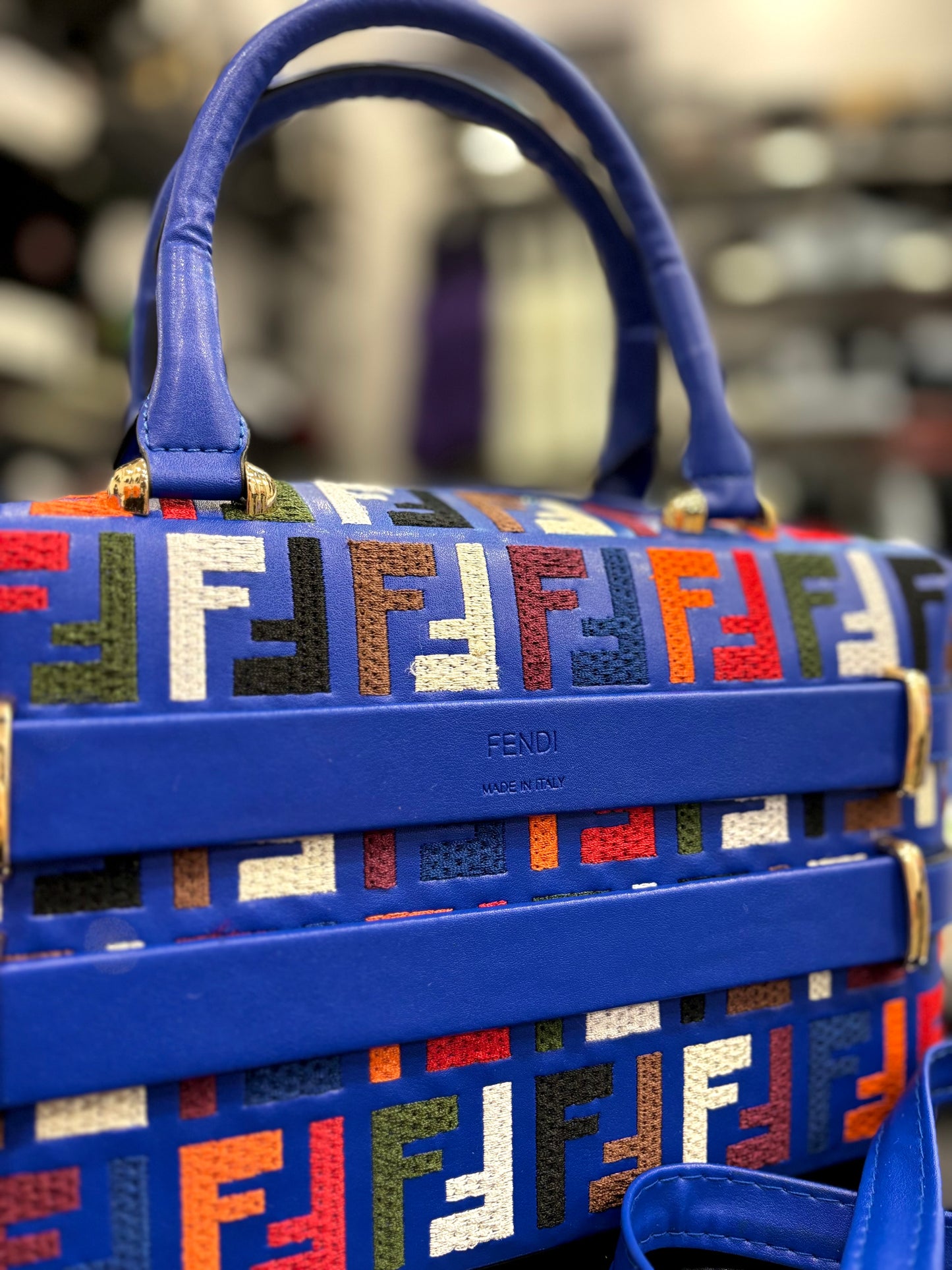 Fendi Zucca Blue