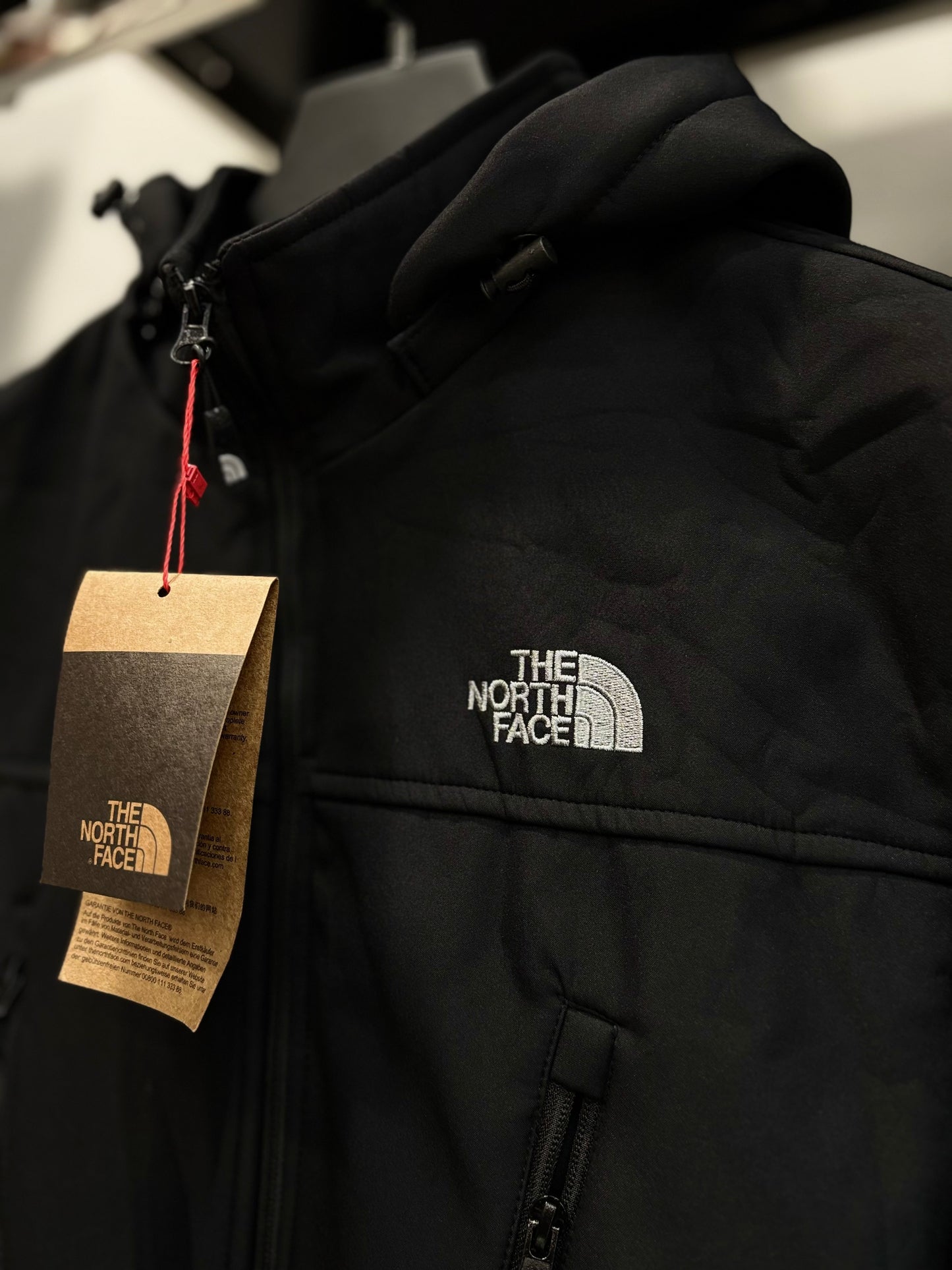 The North Face black jacket