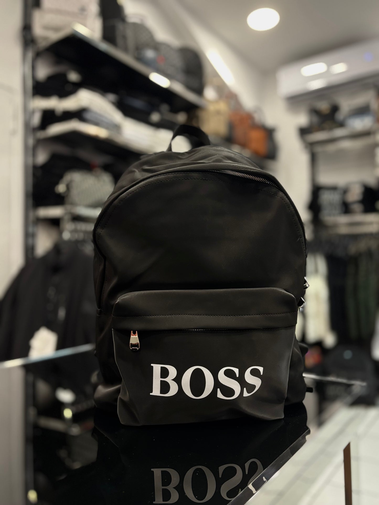 Boss black backpack