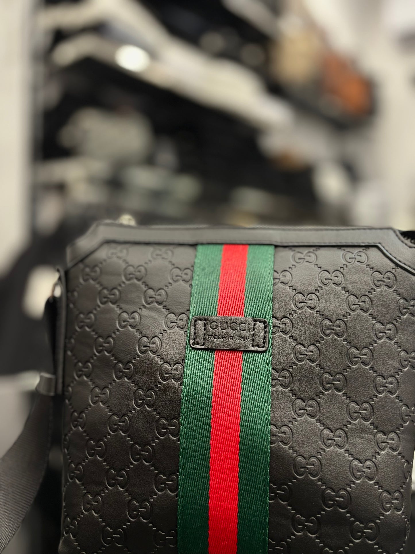 Gucci black bag ώμου/χιαστί