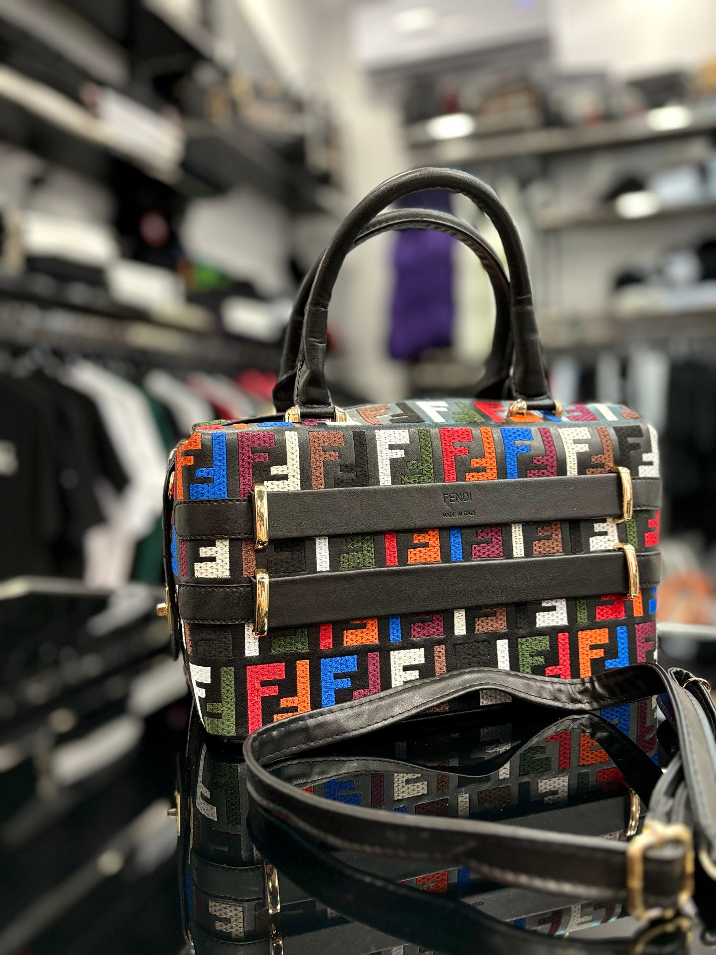 Fendi Zucca Black