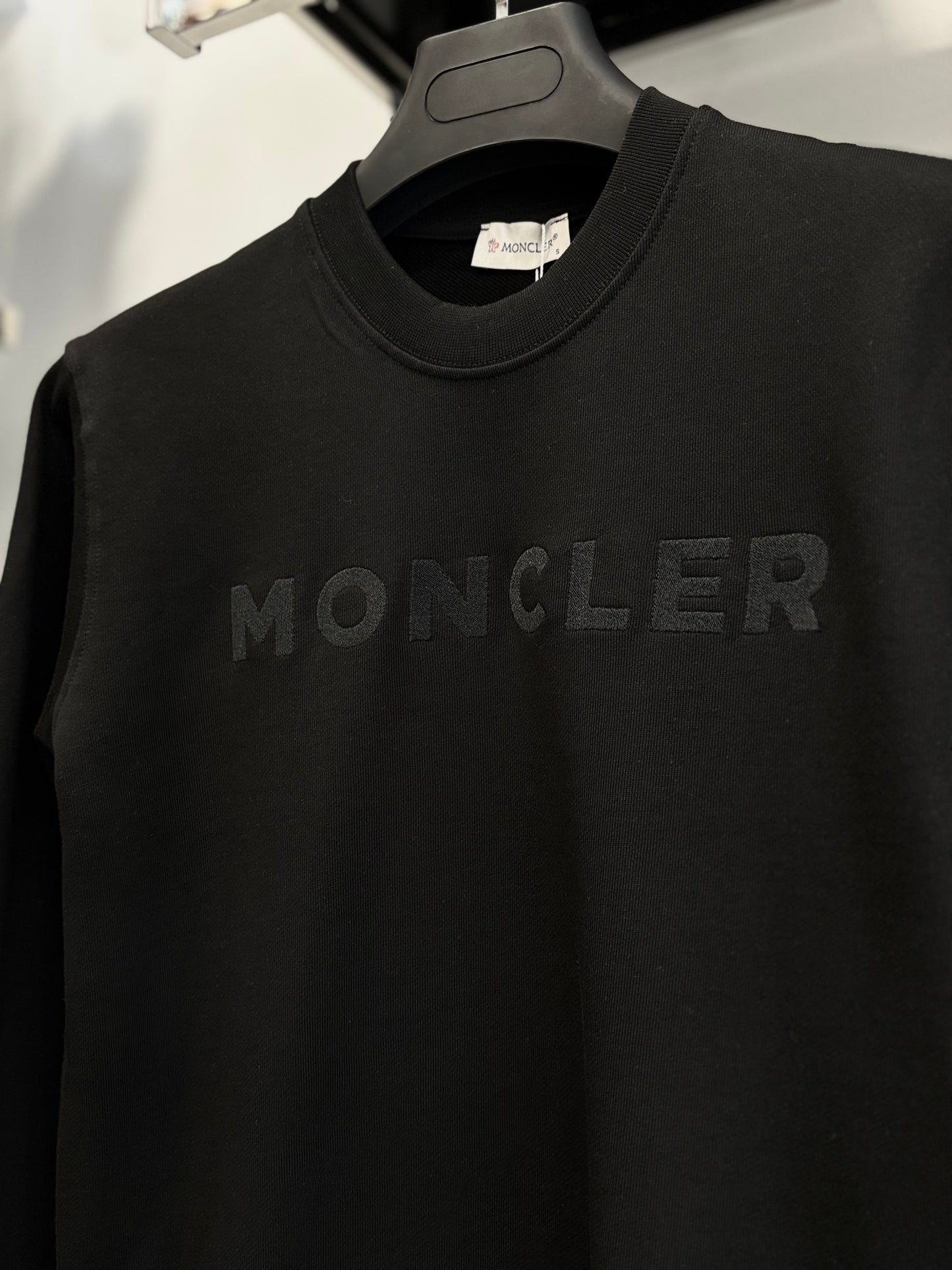 Moncler black hoodie