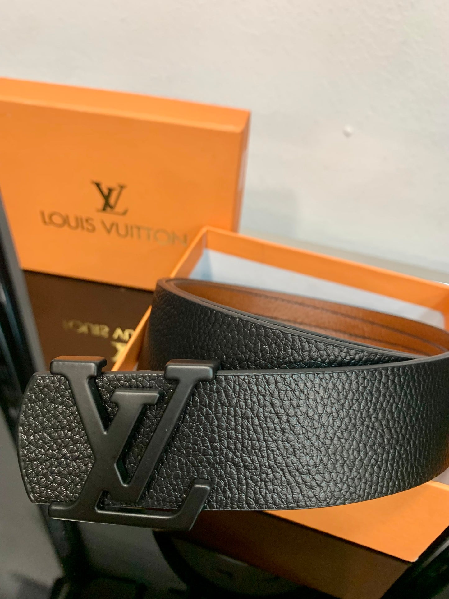 Louis Vuitton Belt black/brown