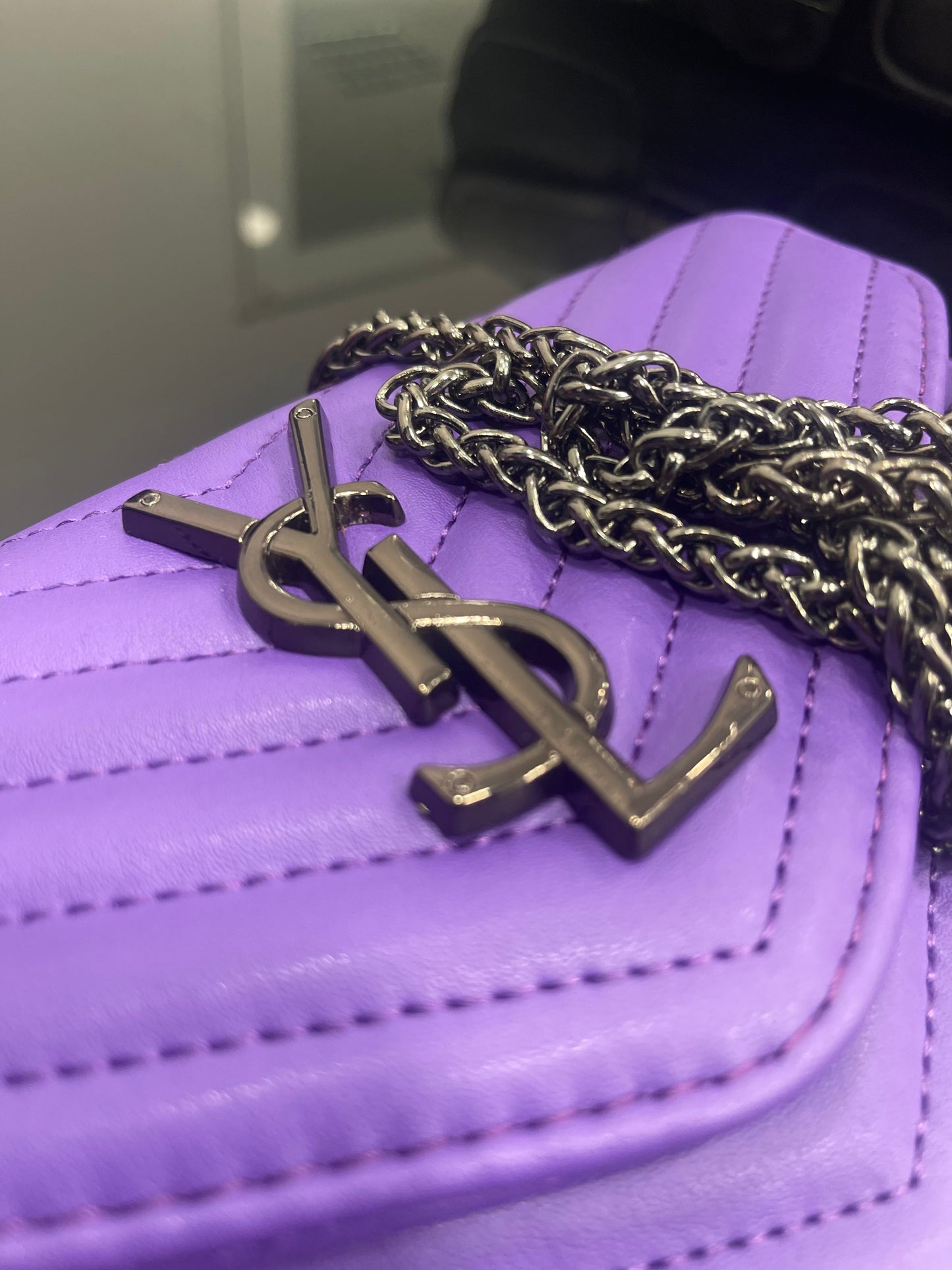 YSL Cassandre envelope Chain Wallet