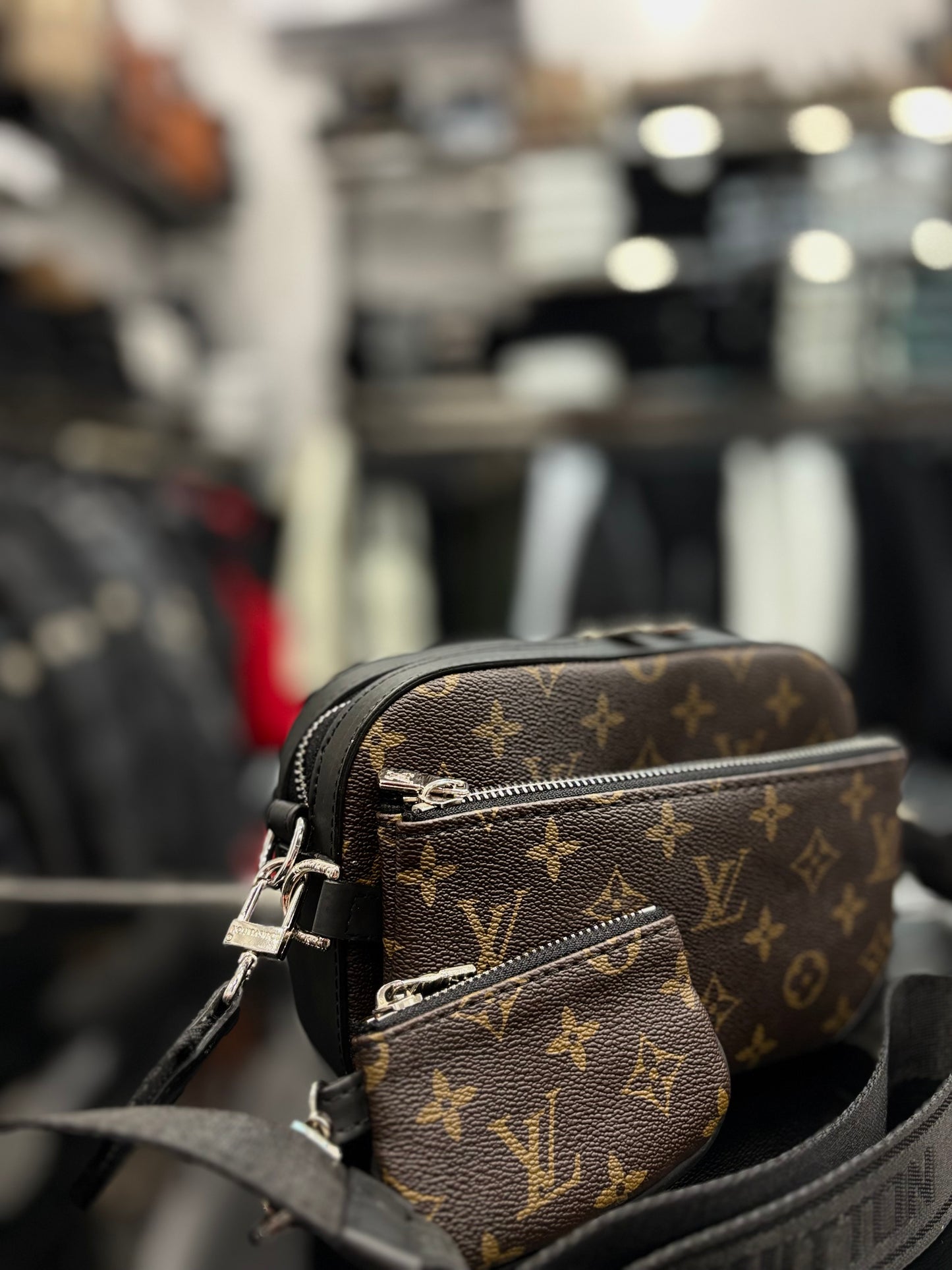 Louis Vuitton Trio brown bag ώμου/χιαστί